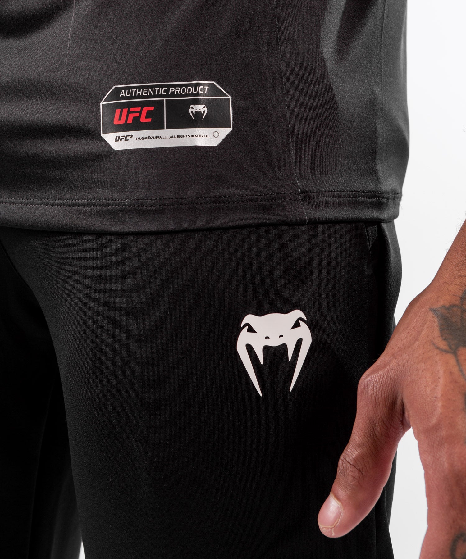 T-shirt Technique Homme Personnalisé UFC Venum Authentic Fight Night - Noir - product-type_T-Shirts Dry Tech