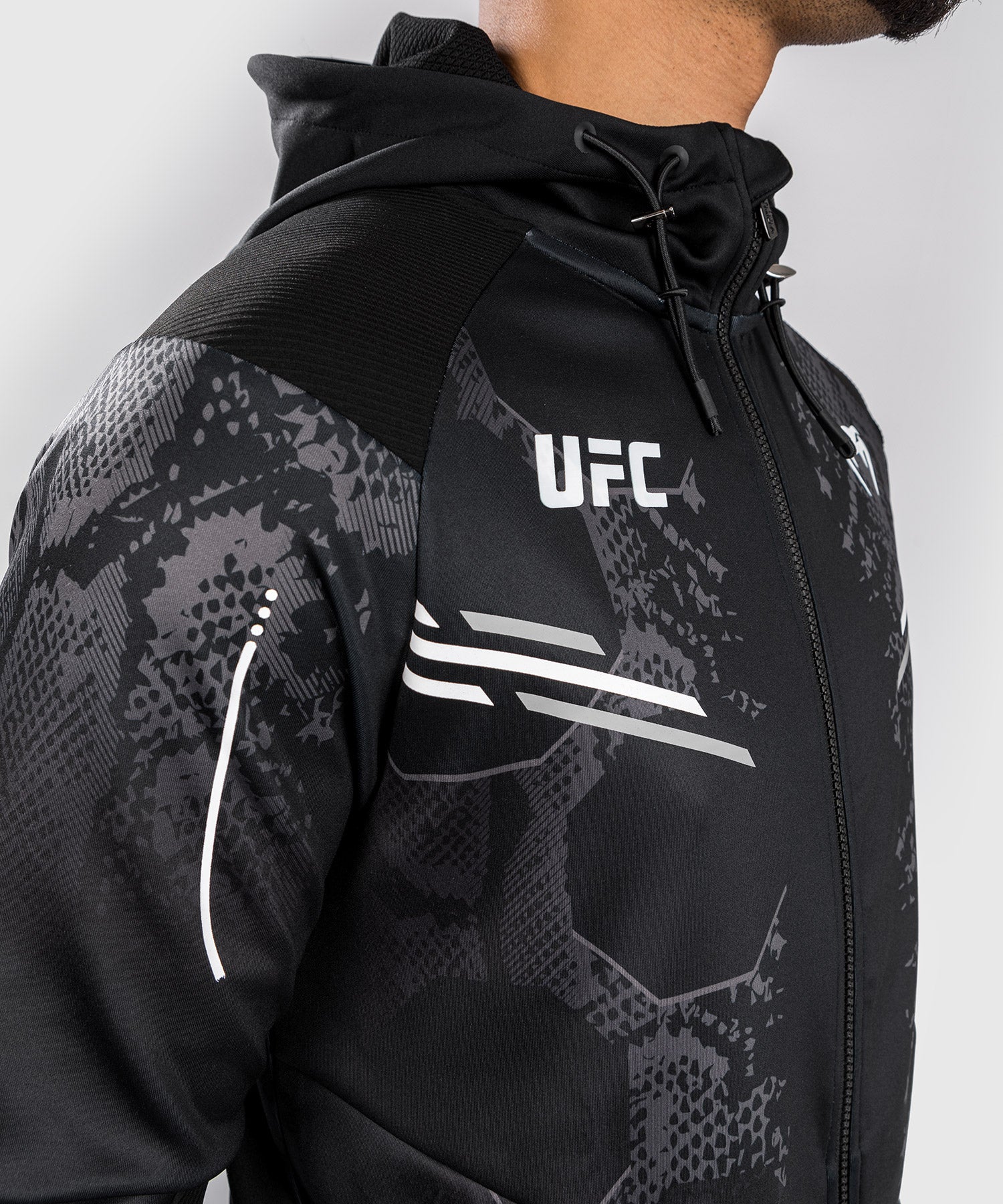Veste à Capuche Personnalisée pour Hommes UFC Adrenaline by Venum Authentic Fight Night - Noir - product-type_Vestes