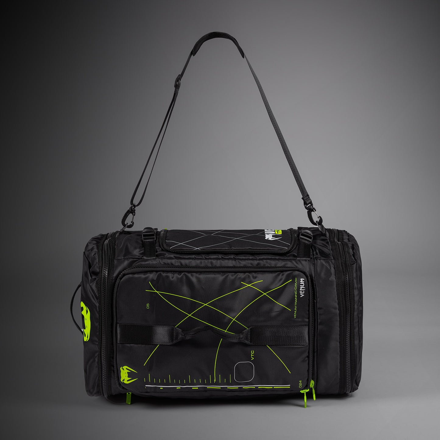 Sac de sport Venum Training Camp 4.0 - Noir/Vert Fluo - product-type_Sacs de sport