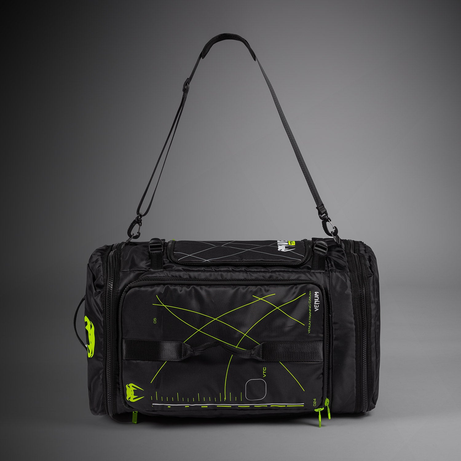 Sac de sport Venum Training Camp 4.0 - Noir/Vert Fluo - product-type_Sacs de sport