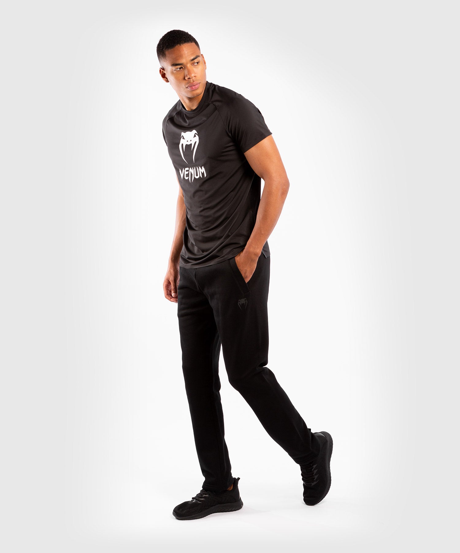 Pantalon de Jogging Venum Classic - Noir/Noir - product-type_Pantalons de jogging