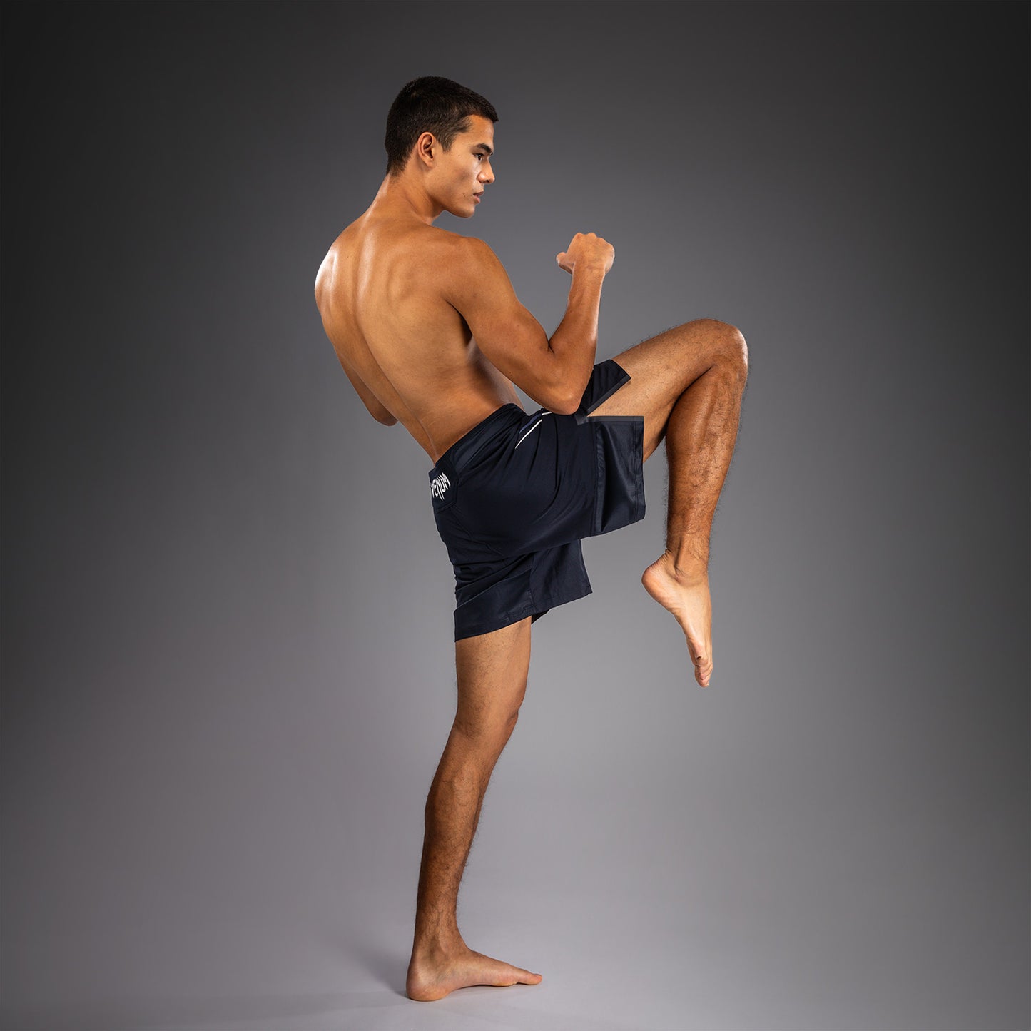 Short de Combat Venum G-Core - Bleu Marine/Blanc