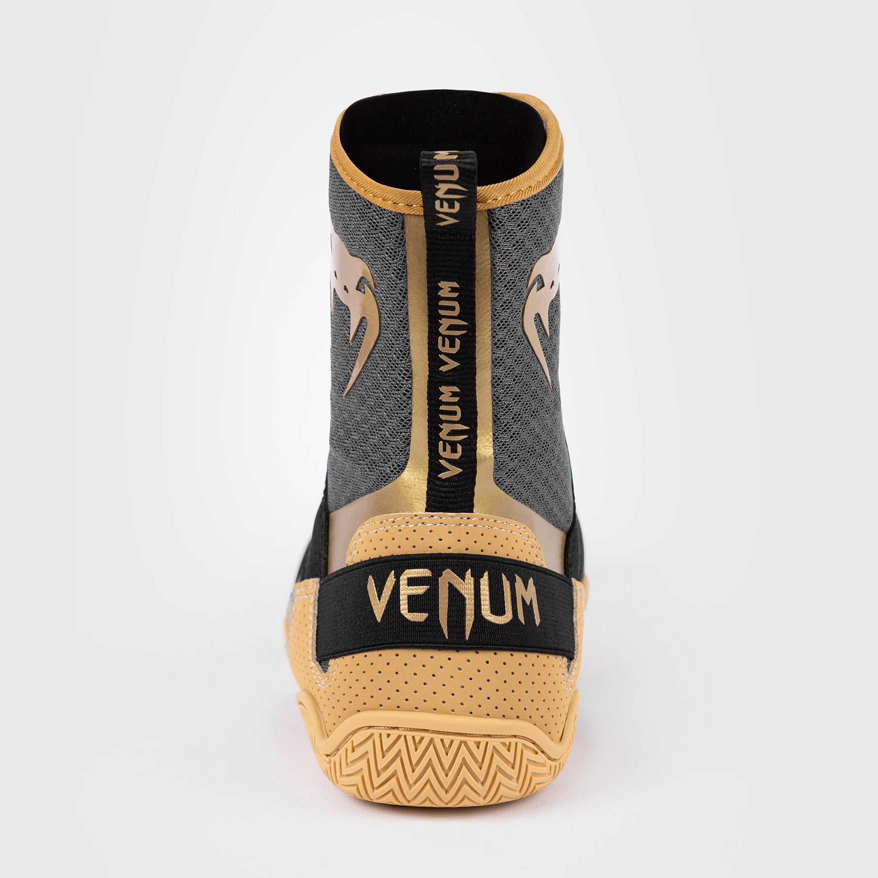 Chaussures de boxe Venum Elite - Noir/Beige - product-type_Chaussures de boxe
