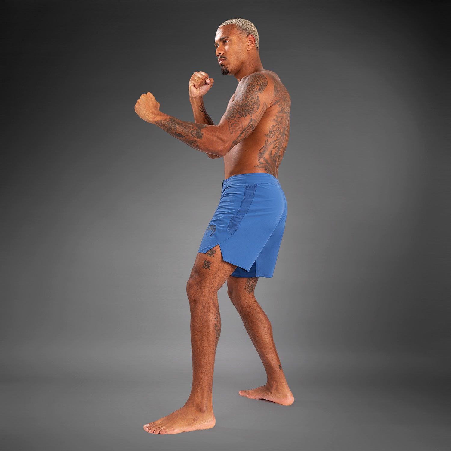 Short de combat pour homme Venum Contender - Bleu - product-type_Shorts de MMA