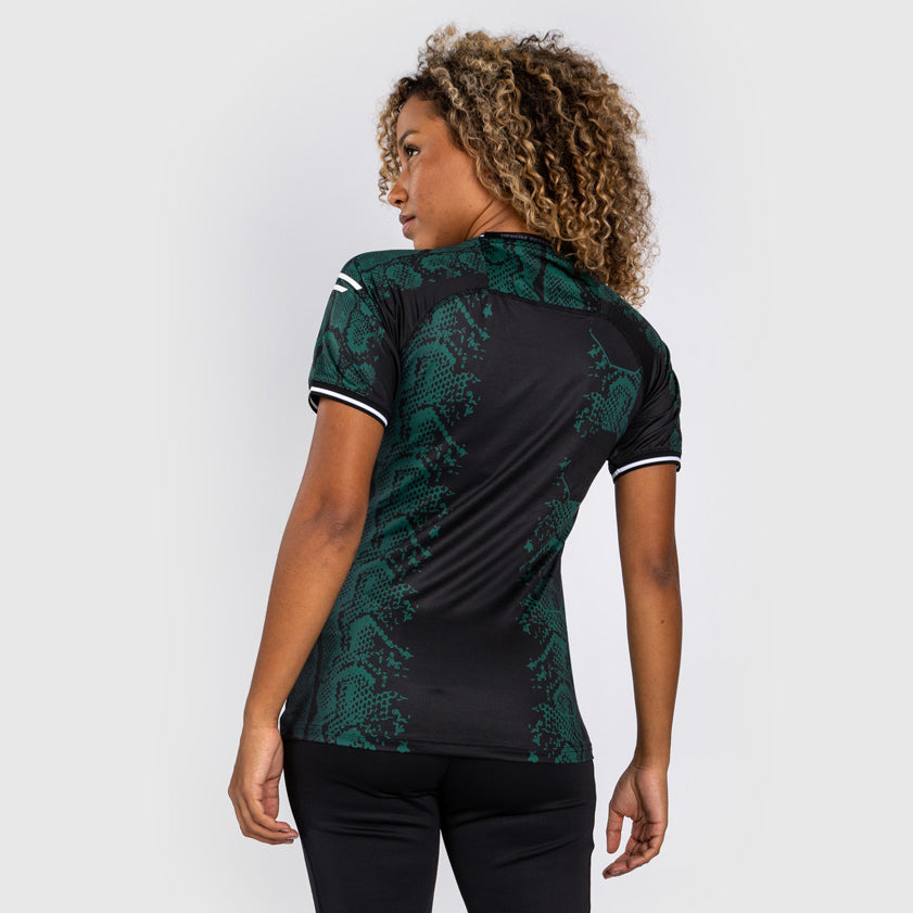 T-shirt Technique Personnalisé pour Femme UFC Adrenaline by Venum Authentic Fight Night - Emerald Edition - Vert/Noir - product-type_T-Shirts Dry Tech