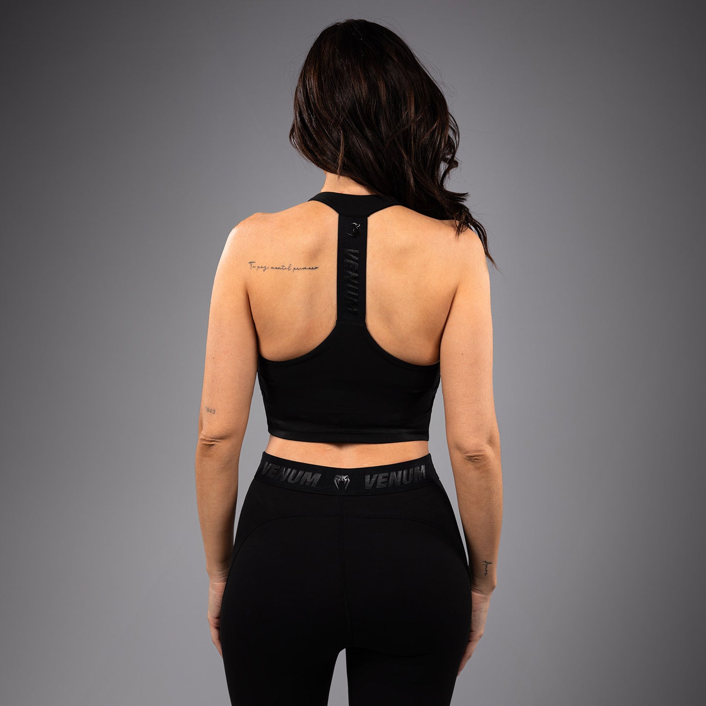 Crop top pour Femmes Venum Elevate - Noir - product-type_Brassières de sport