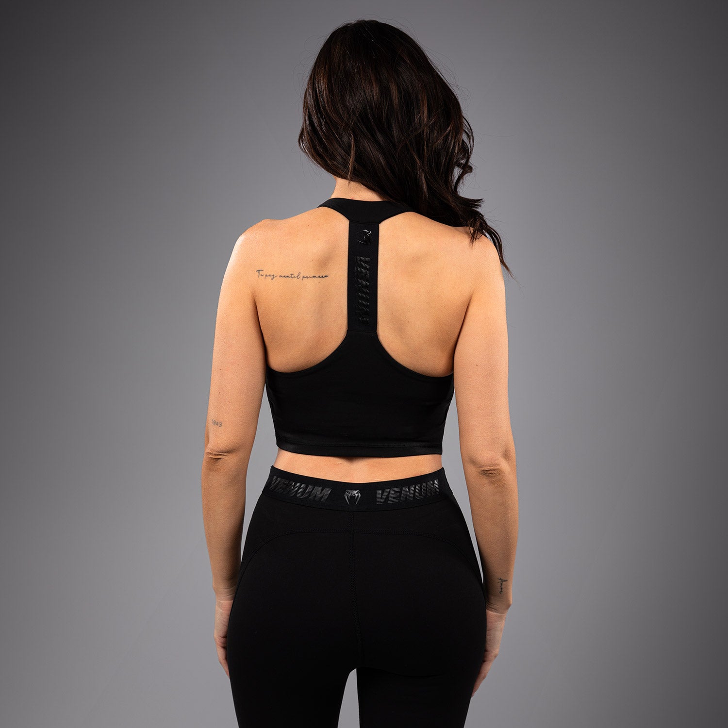 Crop top pour Femmes Venum Elevate - Noir - product-type_Brassières de sport