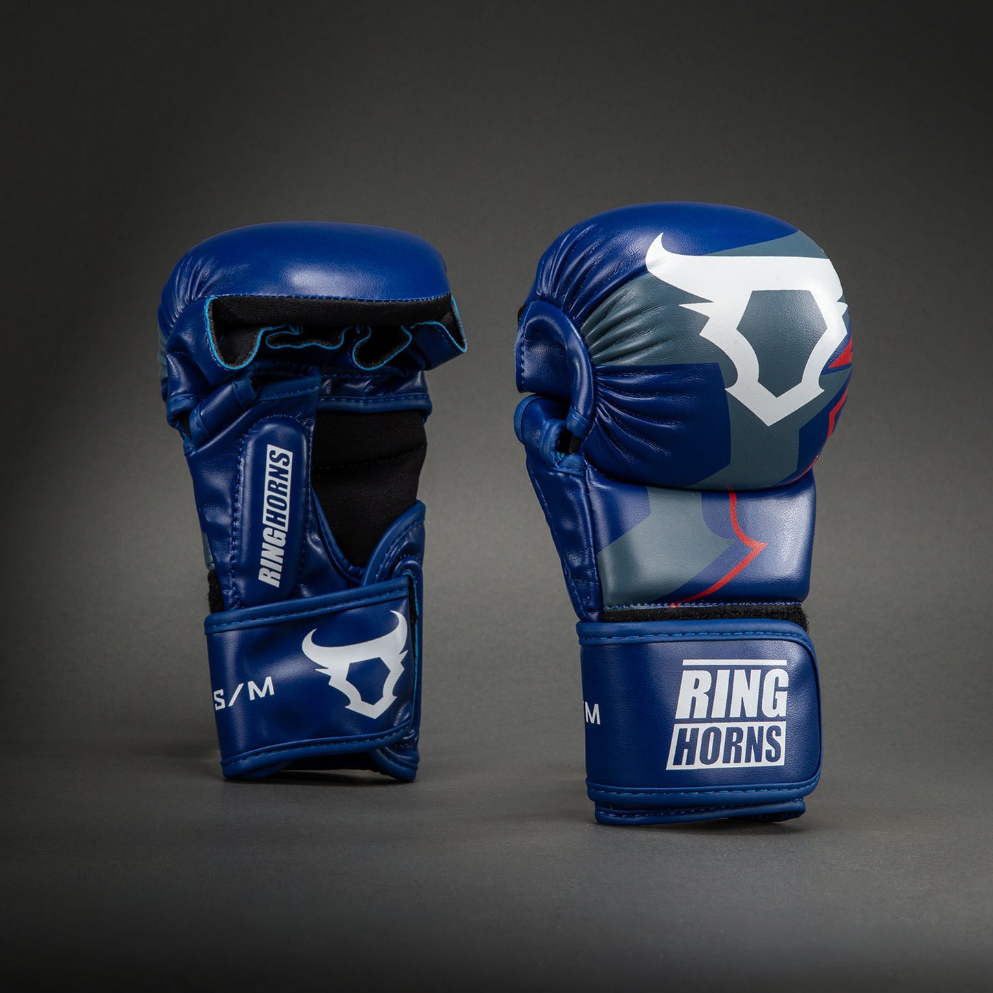 Gants de Sparring Ringhorns Charger by Venum – Bleu Marine/Rouge - product-type_Gants de Sparring
