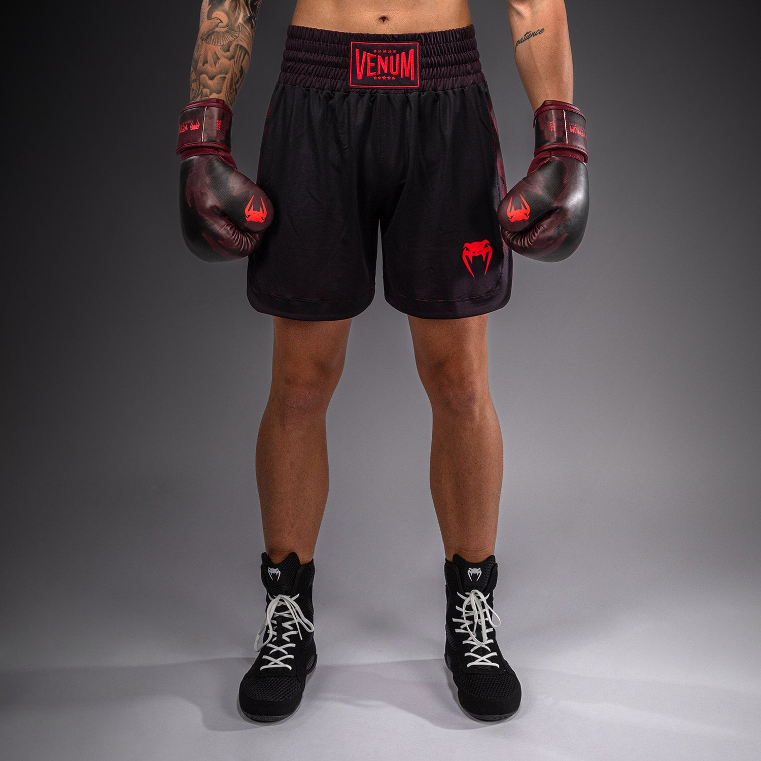 Short de Boxe Venum Spectre – Noir/Rouge - product-type_Shorts de boxe