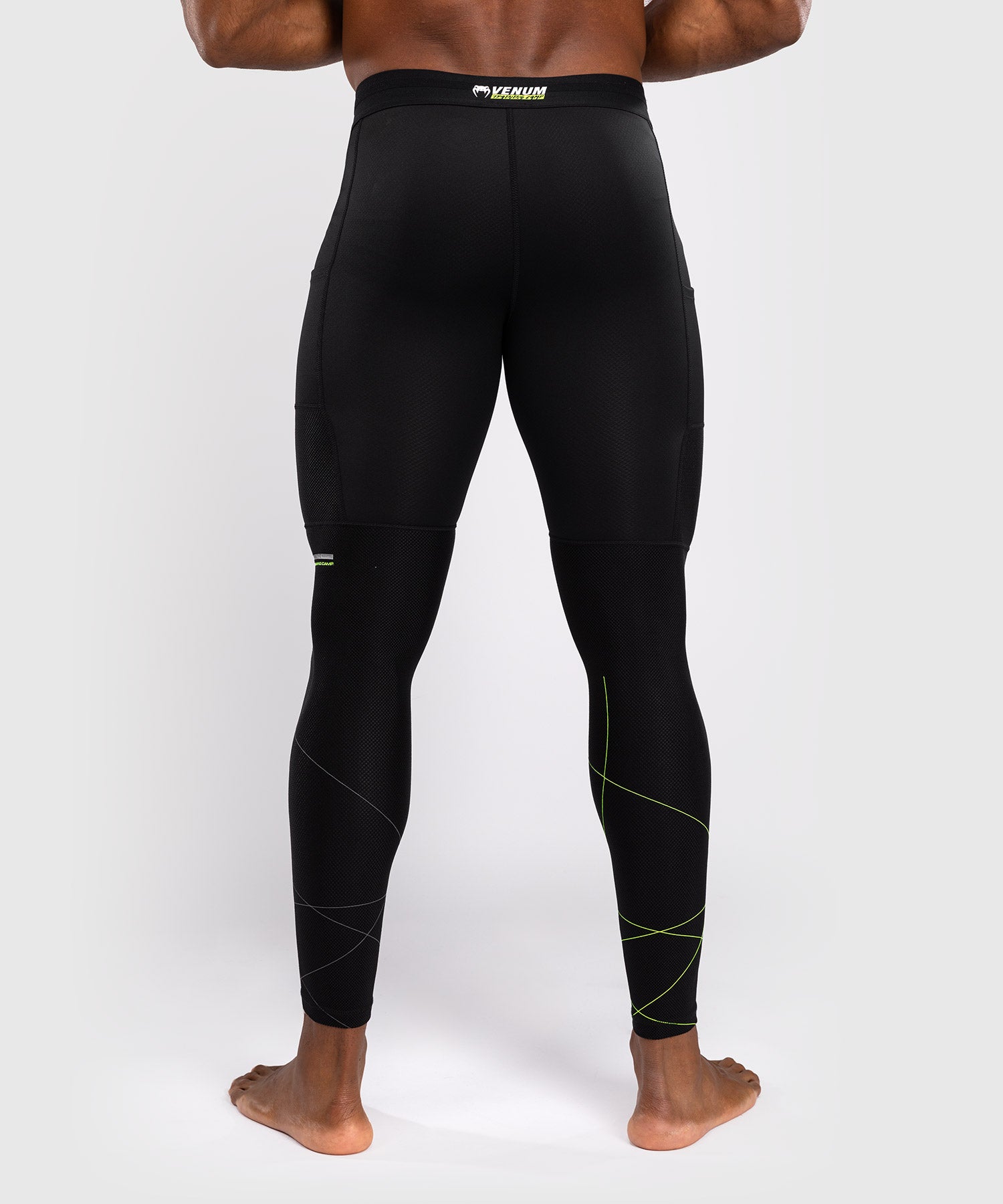 Pantalon de compression Venum Training Camp 4.0 - Noir/Vert Fluo - product-type_Pantalons de Compression