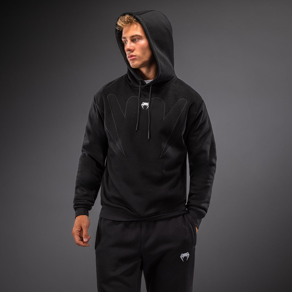 Sweat à capuche Venum Attack Fleece & Weave - Noir - product-type_Sweatshirts