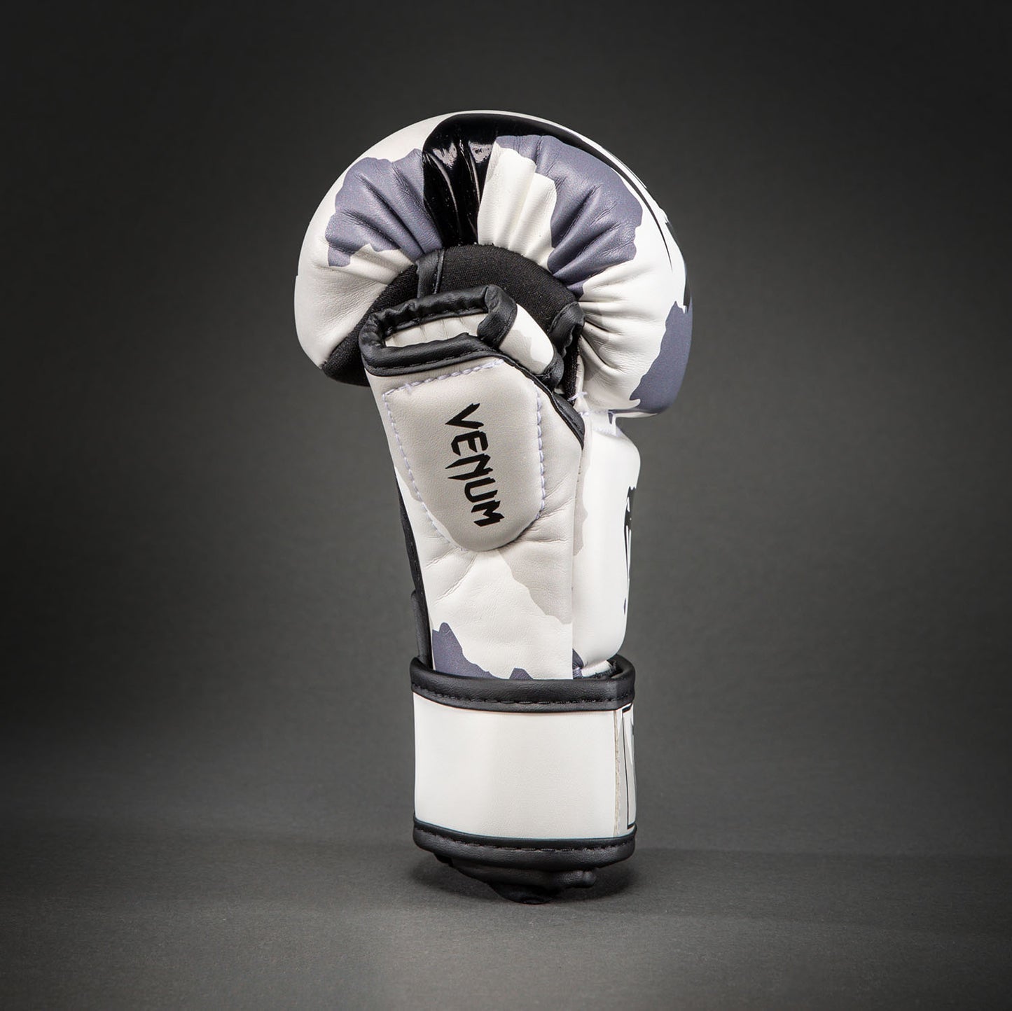 Gants de Sparring Venum Elite - Blanc/Gris Clair