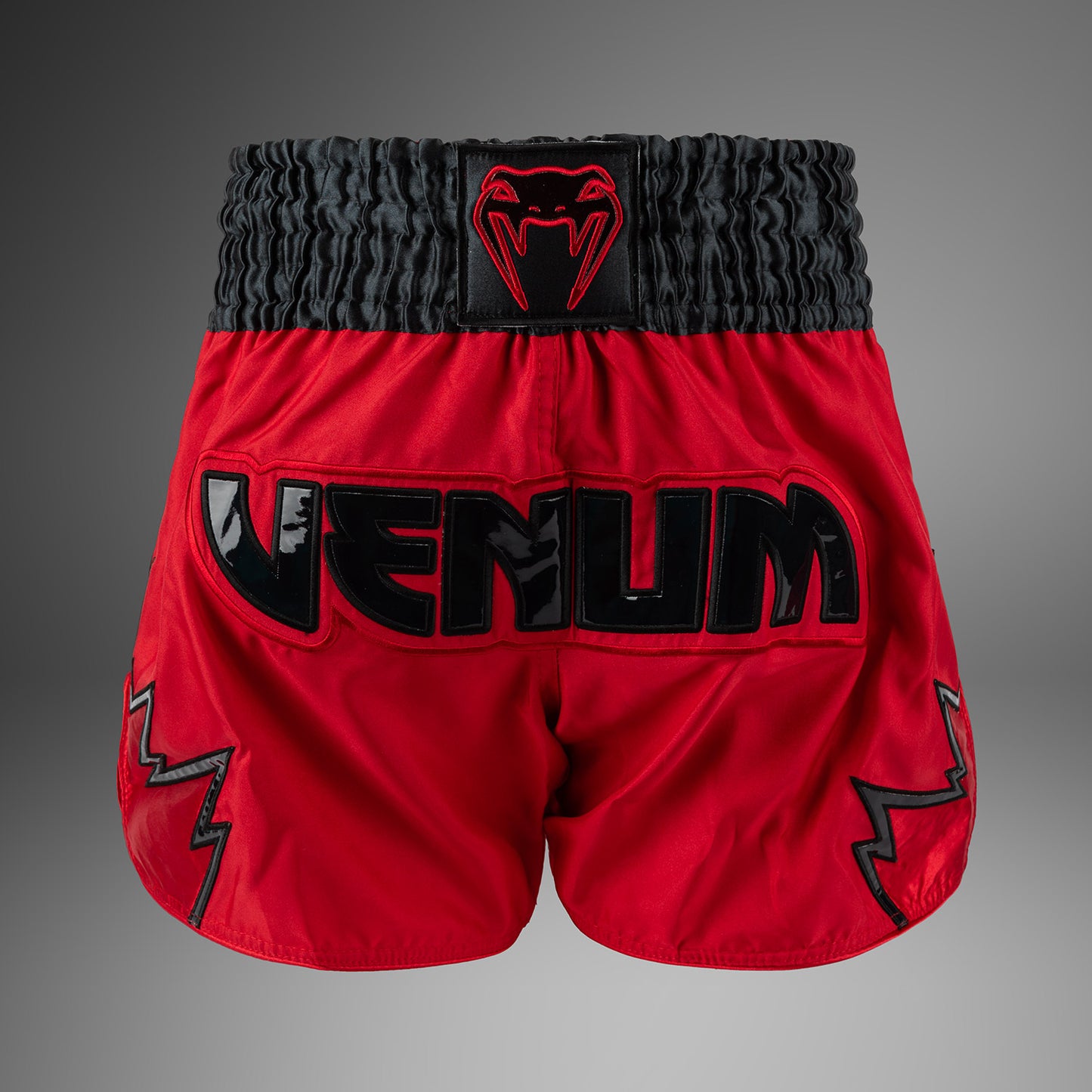 Short de Muay Thai Venum Inferno - Rouge/Gris Charbon/Noir - product-type_Shorts de Muay Thai