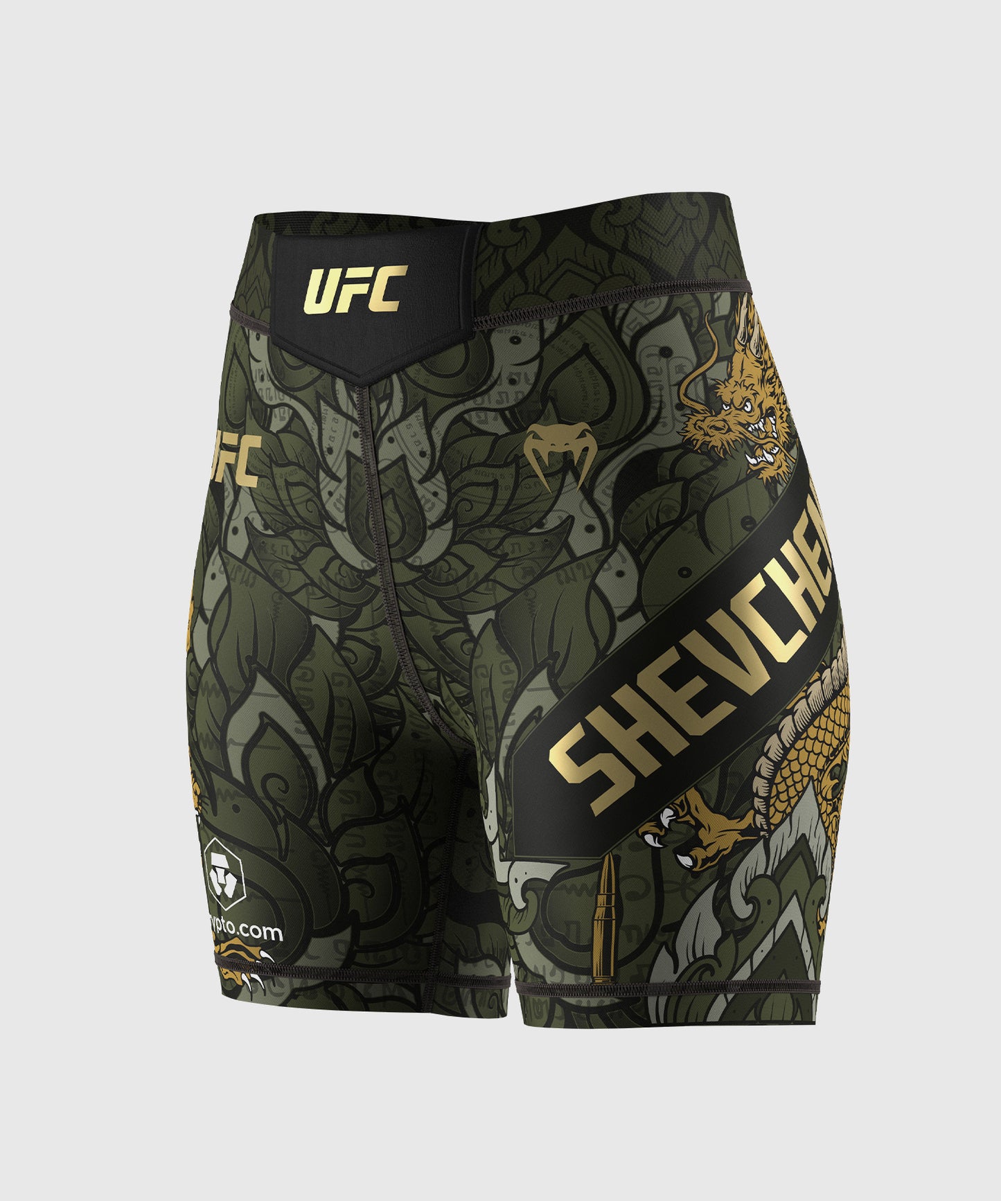 Short de compression pour Femmes UFC Unrivaled by Venum Valentina Shevchenko - Vert - product-type_Shorts de compression