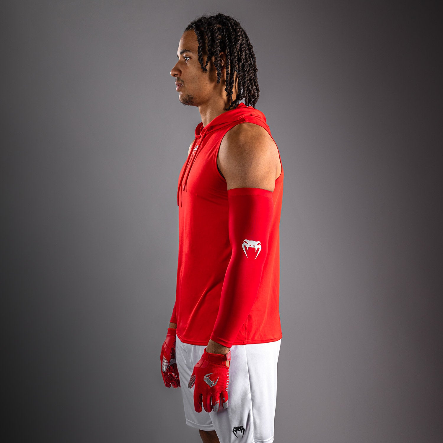 Sweat à capuche Dry Tech sans manches Venum Elite - Rouge - product-type_Sweatshirts
