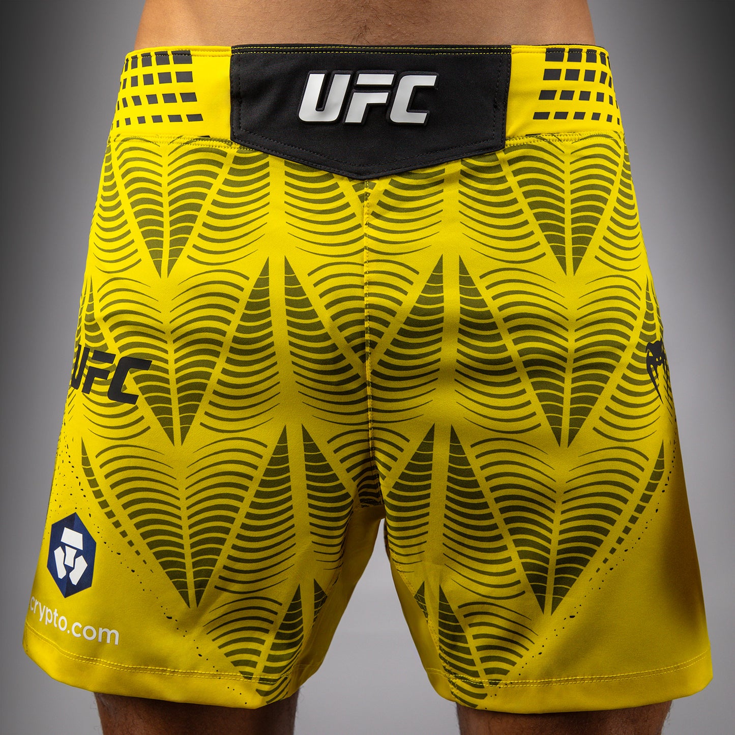 Short de combat coupe courte Homme UFC Zenith by Venum Authentic Fight Night - Jaune
