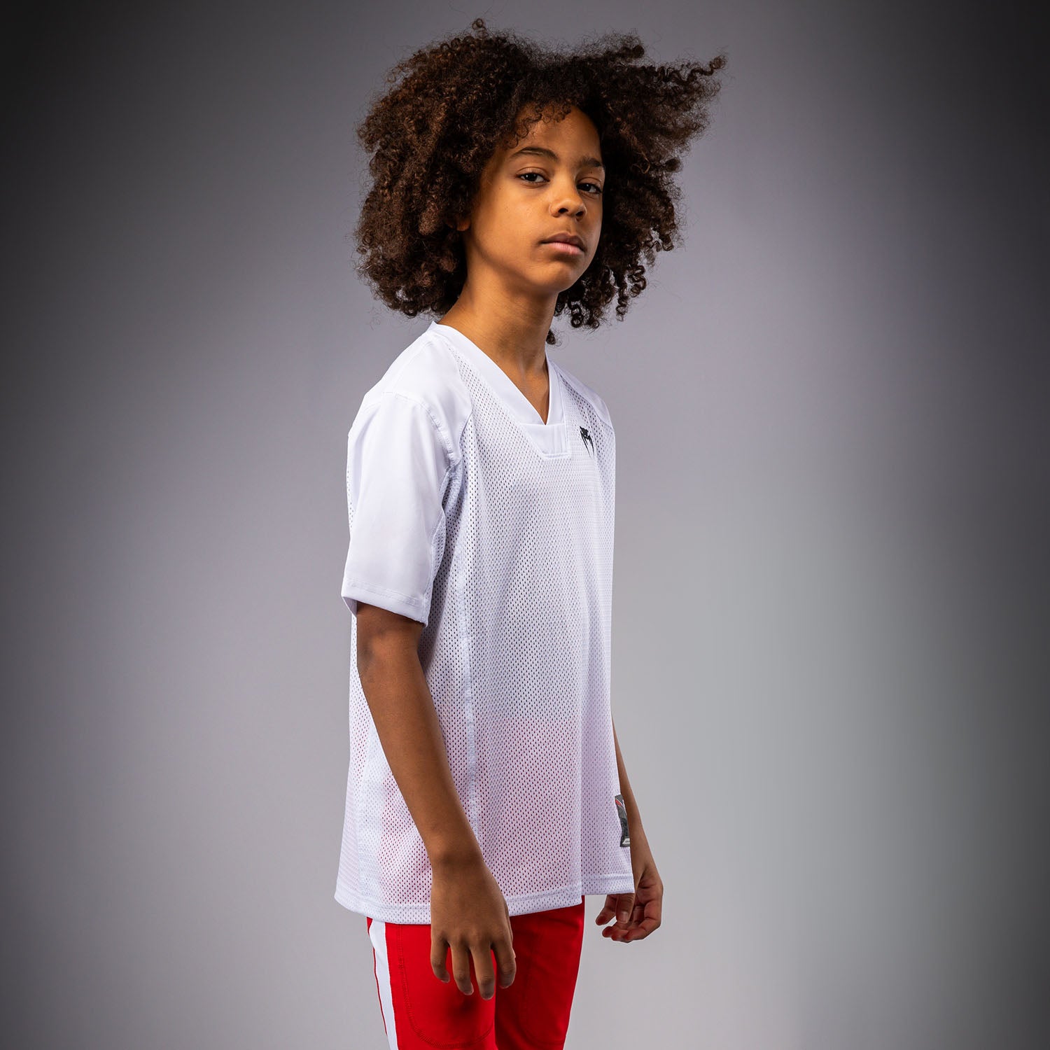 Maillot à manches Courtes pour Enfants Venum Elite Football - Blanc - product-type_T-Shirts Dry Tech
