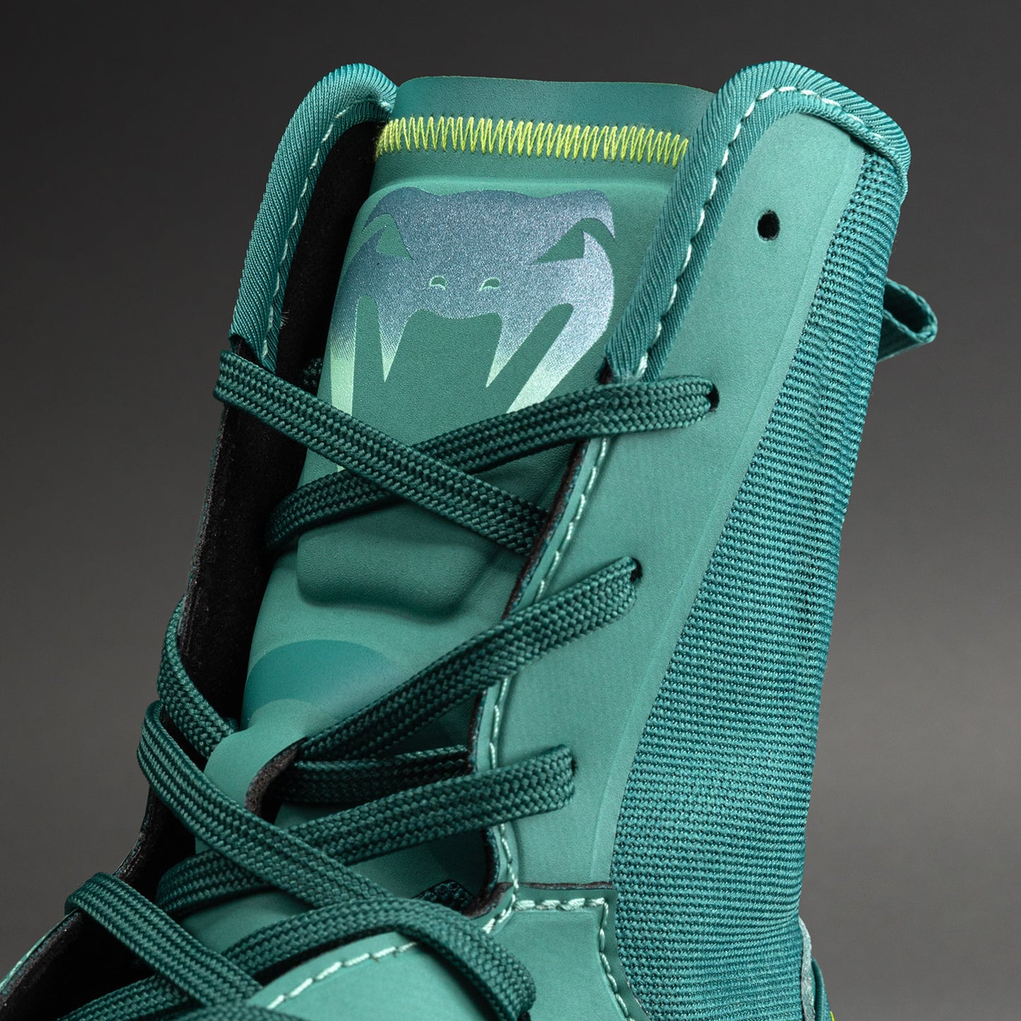 Chaussures de Boxe Venum Elite Neo – Vert/Jaune Néon