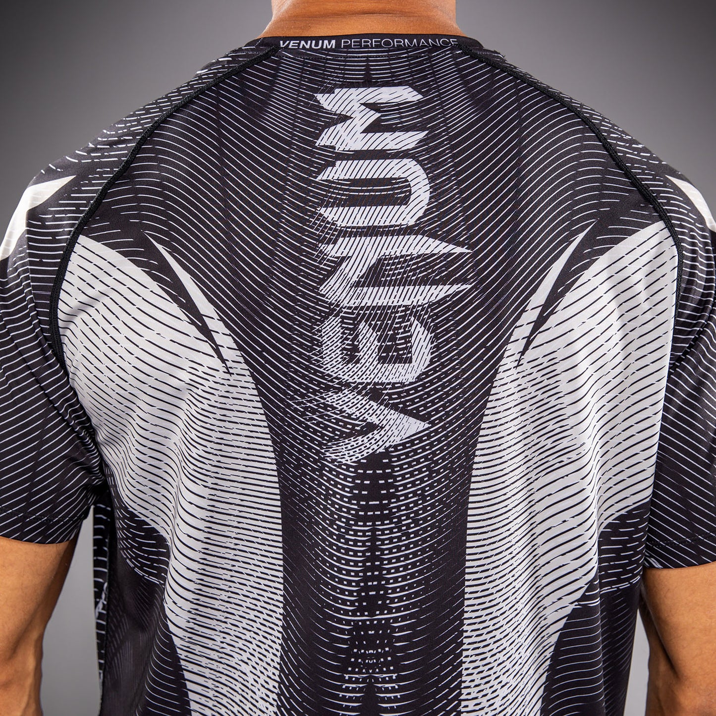 T-shirt Dry Tech Venum Galactic 3.0 - Blanc Cassé/Noir