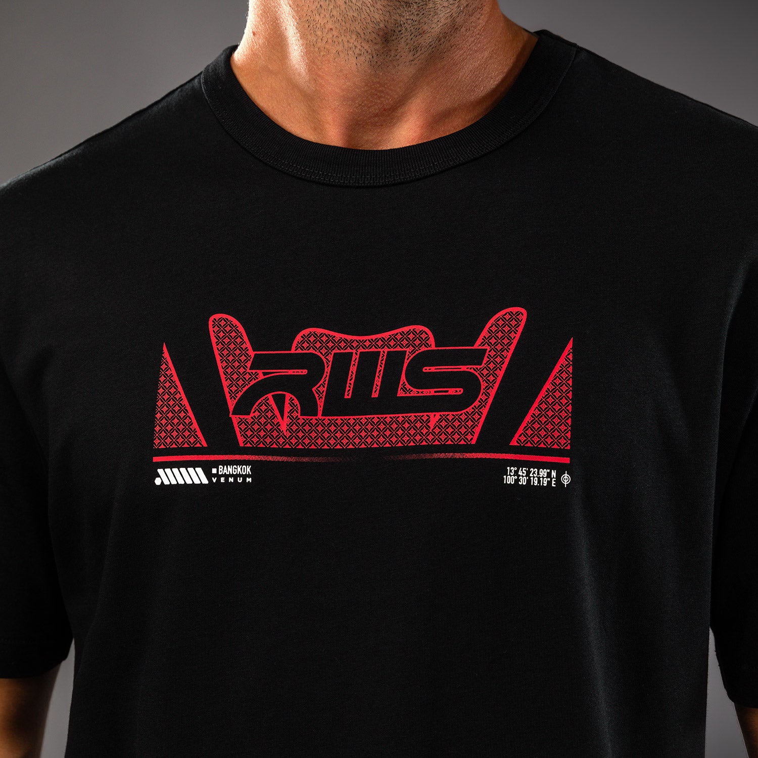 T-shirt Venum x RWS 2.0 – Noir/Rouge - product-type_T-Shirts