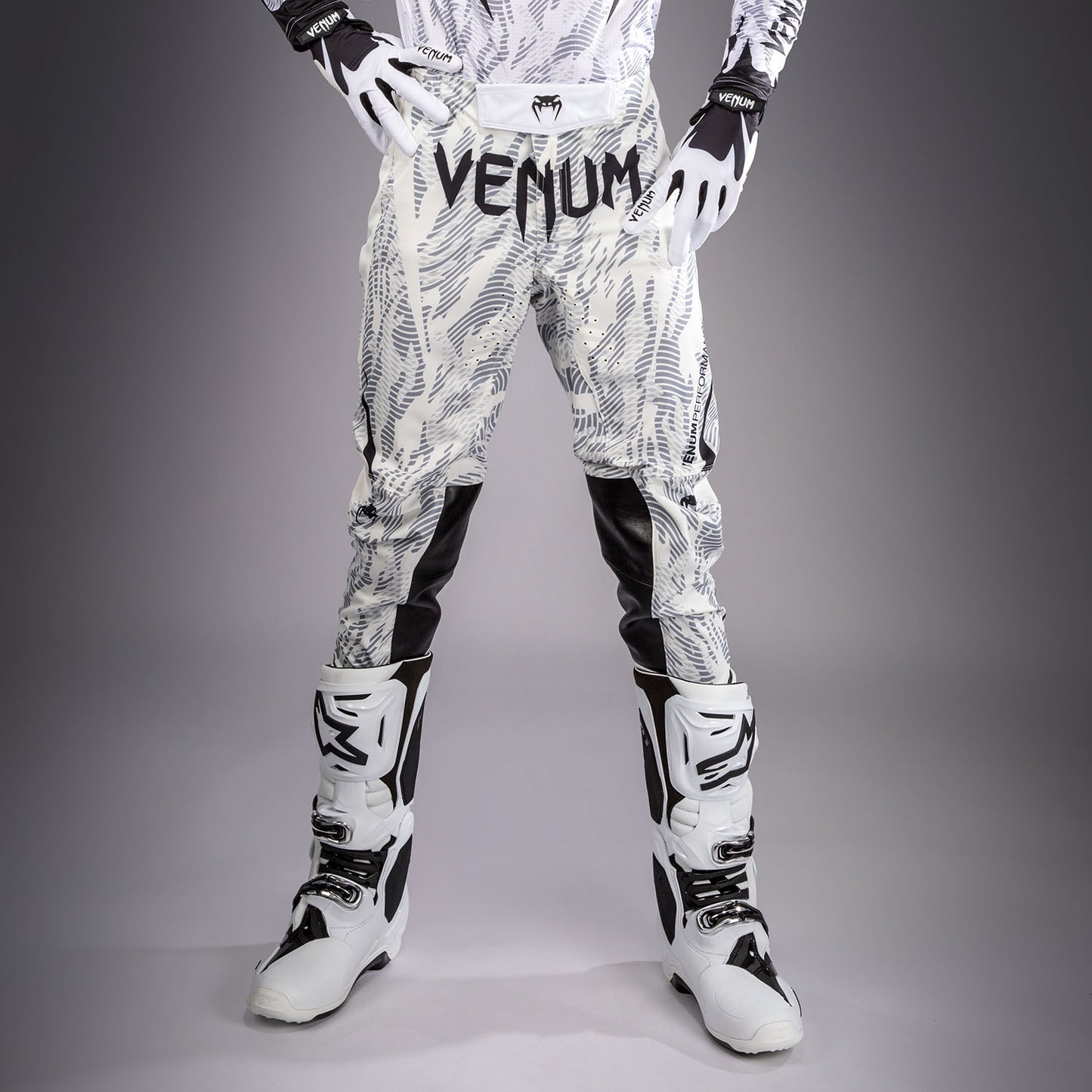 Pantalon de Motorsports Venum MX Elite - Blanc