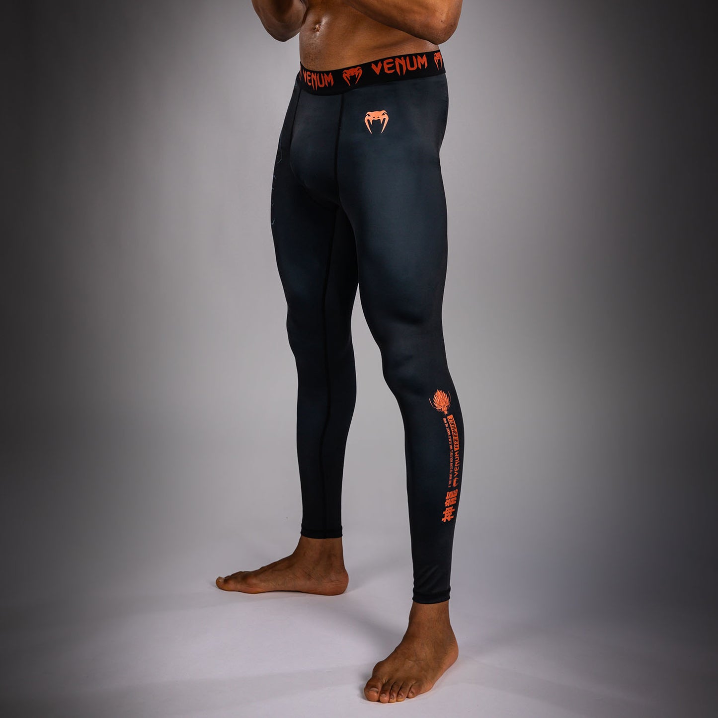 Pantalon de compression Venum Thunder Dragon – Noir/Gris/Cuivre - product-type_Pantalons de Compression