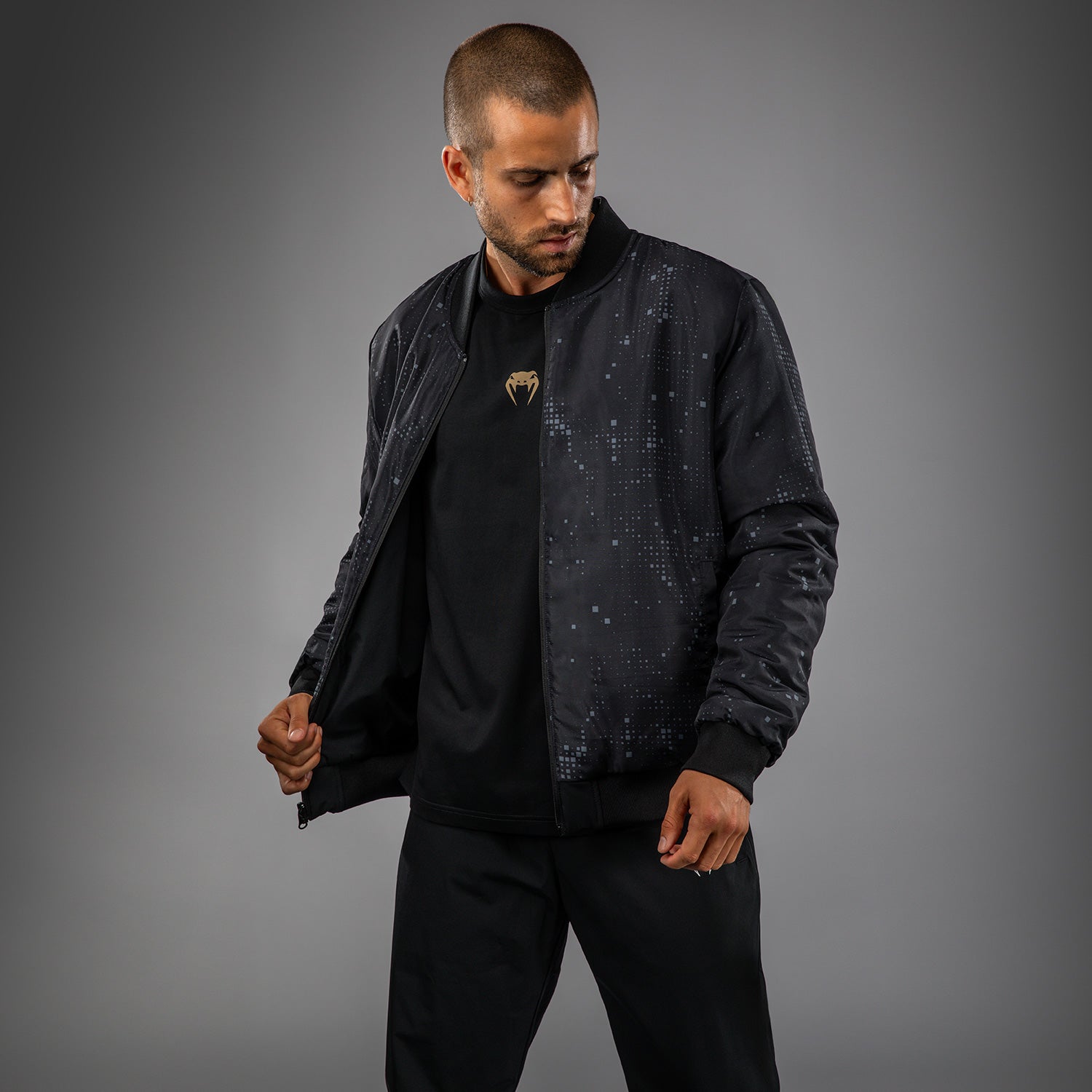 Veste Bomber Venum Eclipse – Noir/Ivoire - product-type_Doudounes