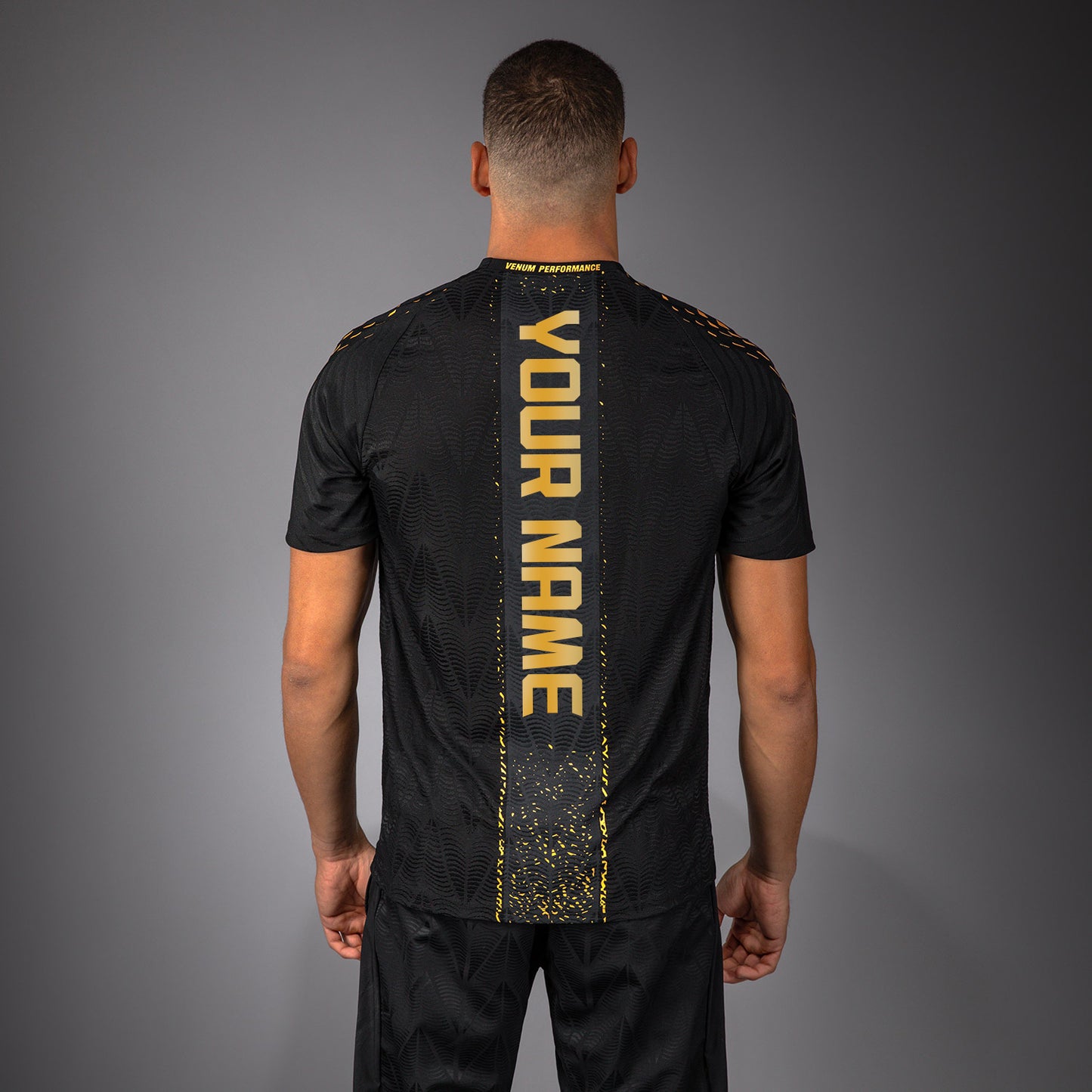 Maillot Officiel Walkout Homme Personnalisé UFC Zenith by Venum Authentic Fight Night - Champion