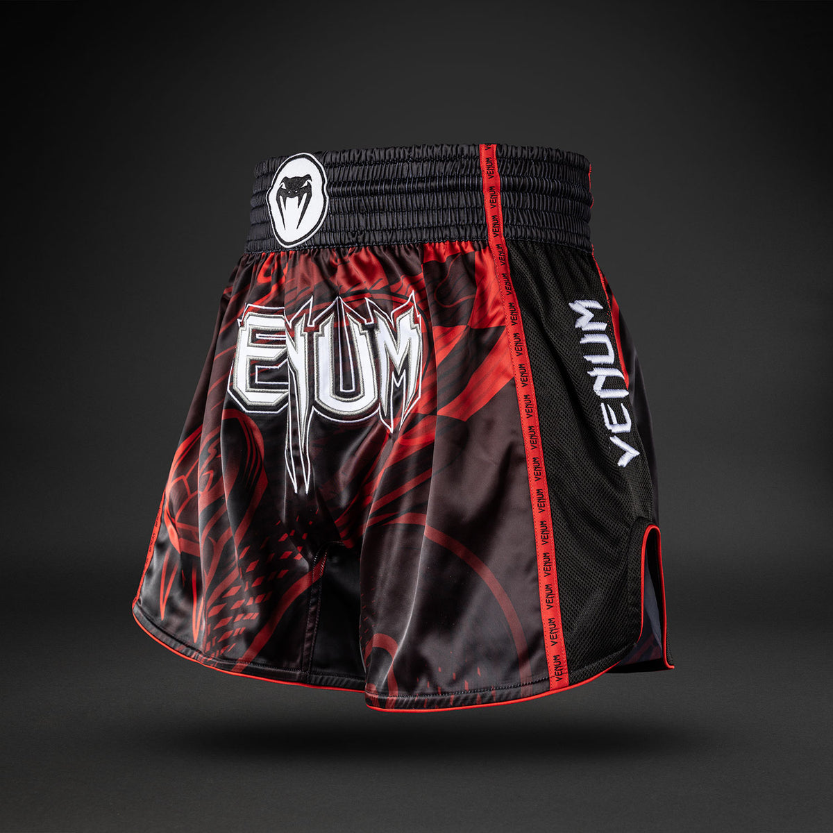 Short de Muay Thai Venum Crimson Viper 2.0 - Noir/Rouge
