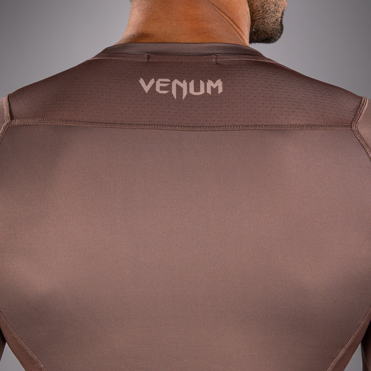 Rashguard Venum No Gi - Marron Chocolat
