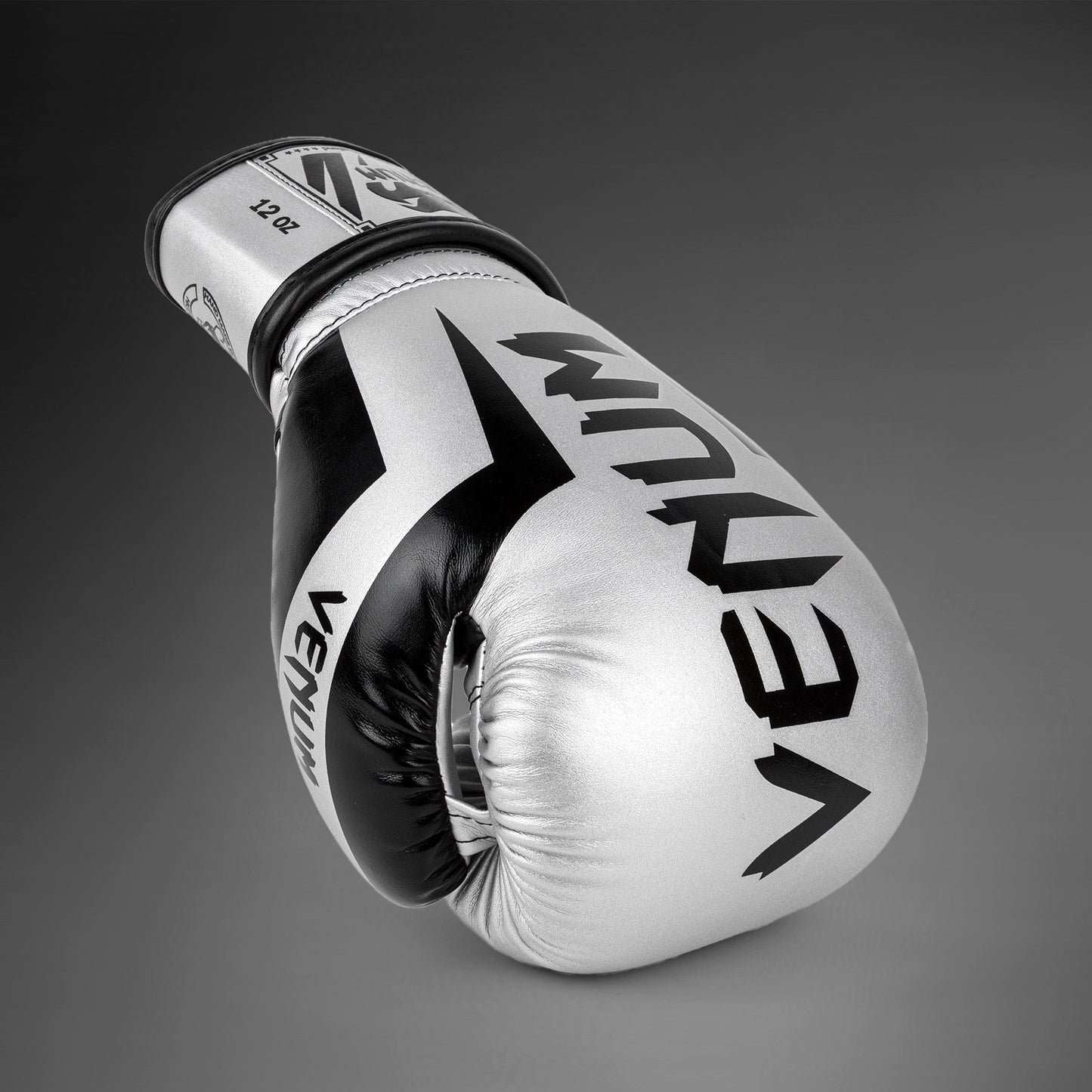 Gants de boxe Venum Elite - Argent/Noir
