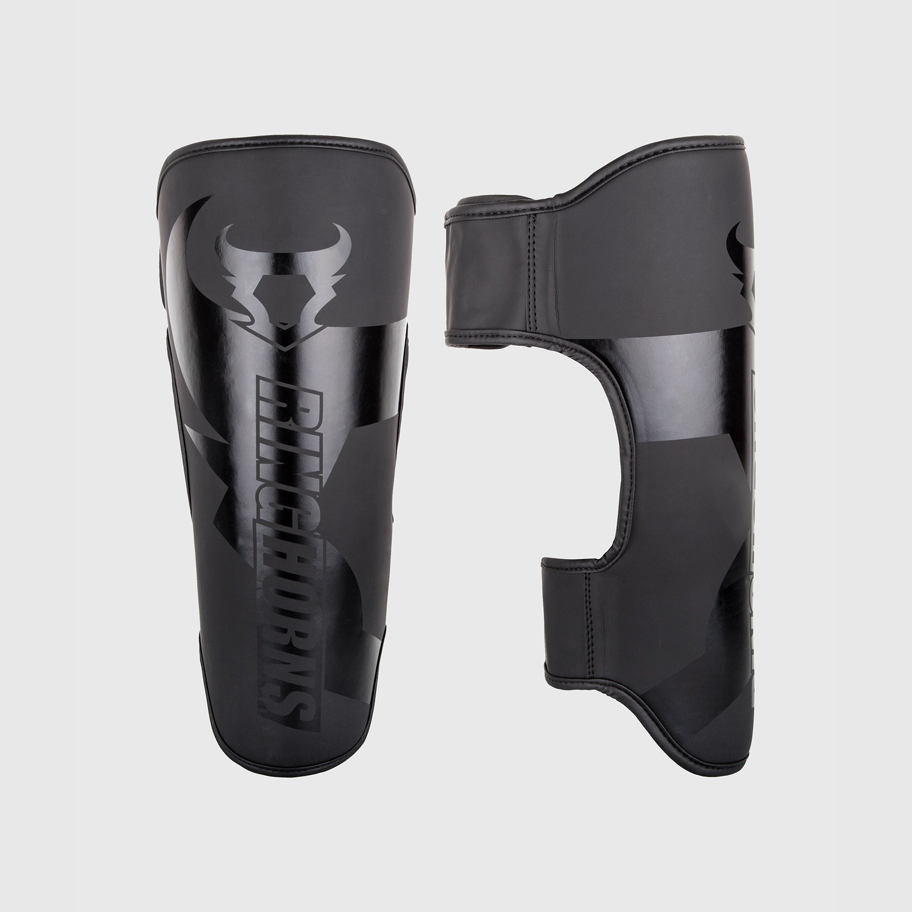 Protège-tibias Ringhorns Charger by Venum - Noir/Noir - product-type_Protège-tibias