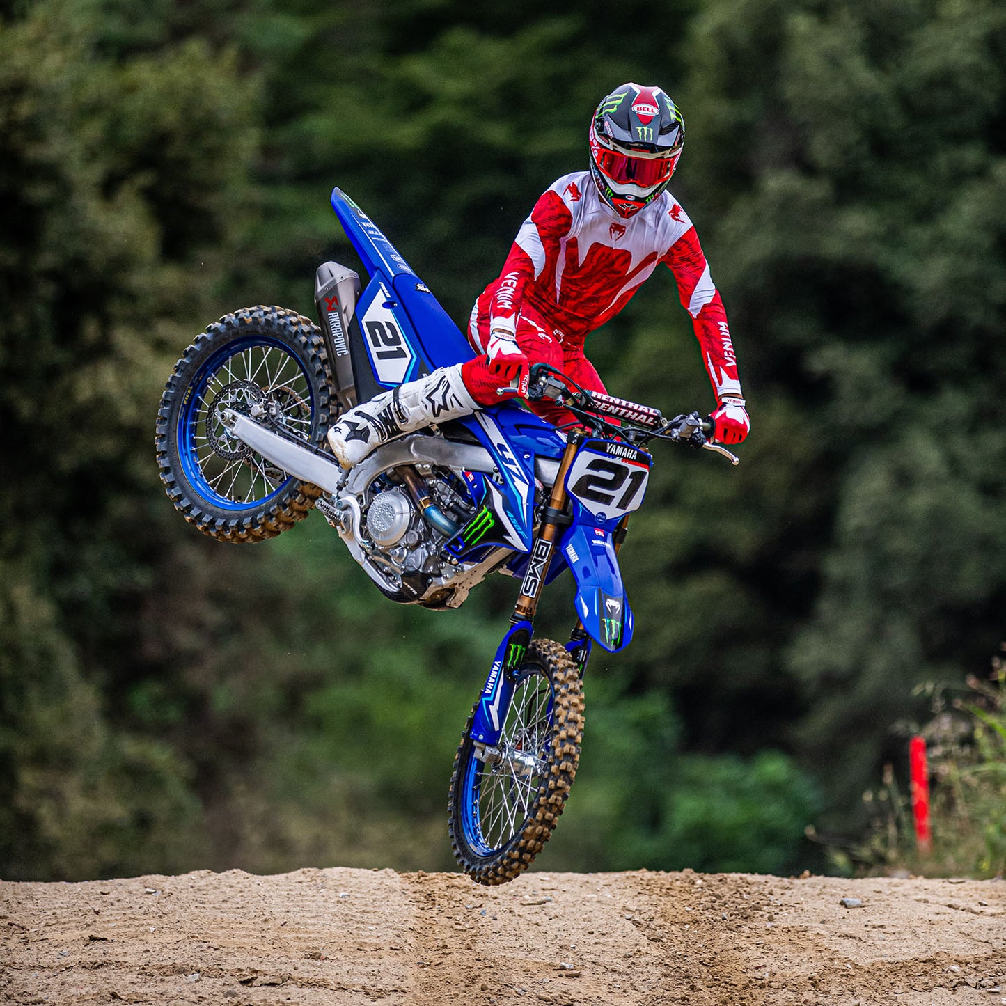 Maillot de Motorsports Venum MX Elite - Rouge