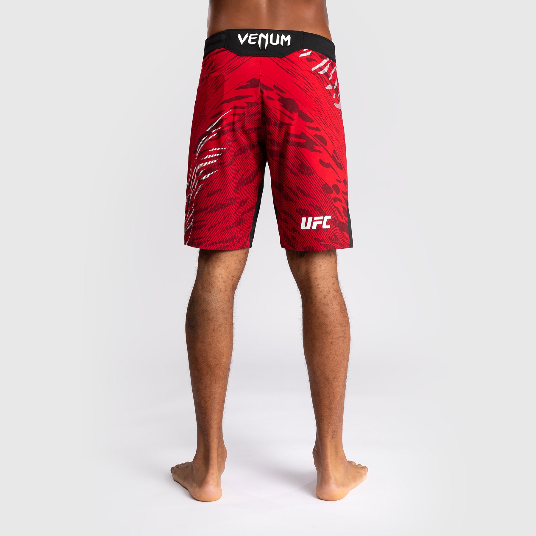 Shorts de Combat pour Hommes UFC Fusion by Venum Personnalisé Authentic Fight Night - Coupe Longue - Rouge - product-type_Shorts de MMA