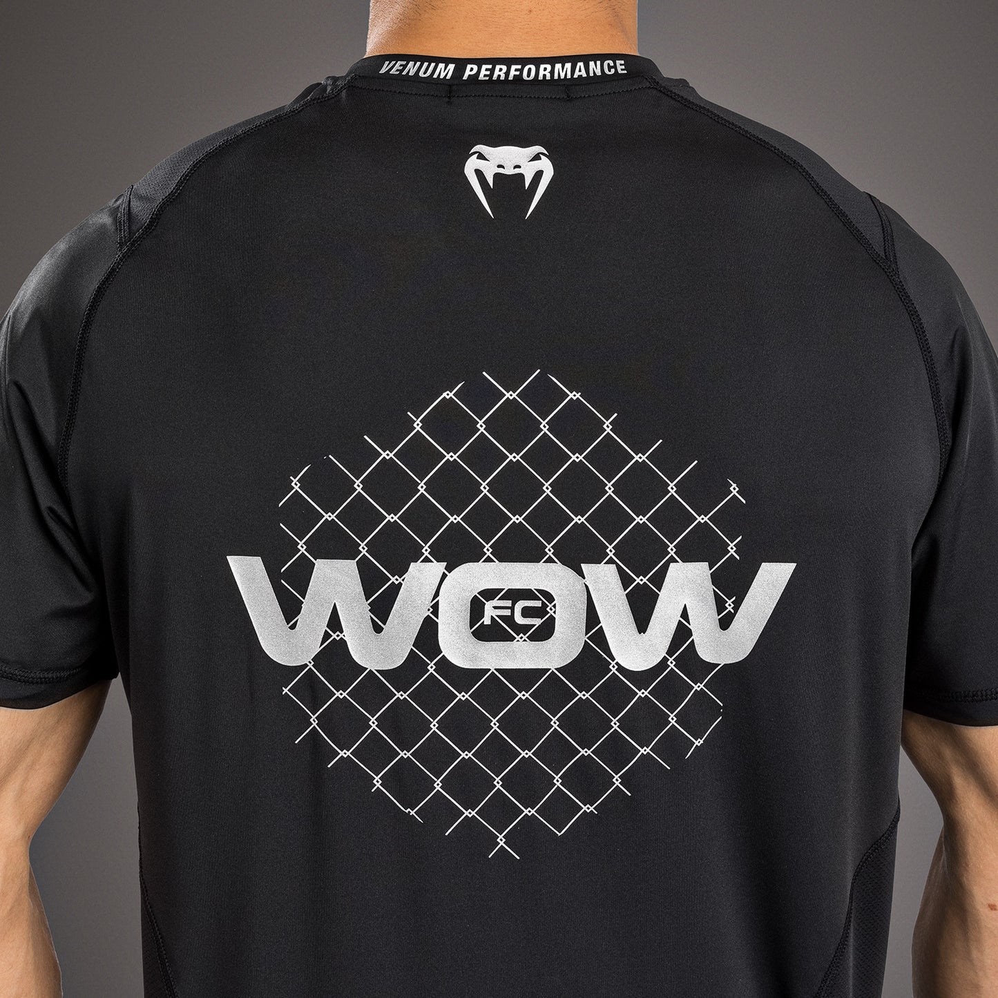 T-Shirt Dry-Tech Venum x WOW FC - Noir/Gris - product-type_T-Shirts Dry Tech