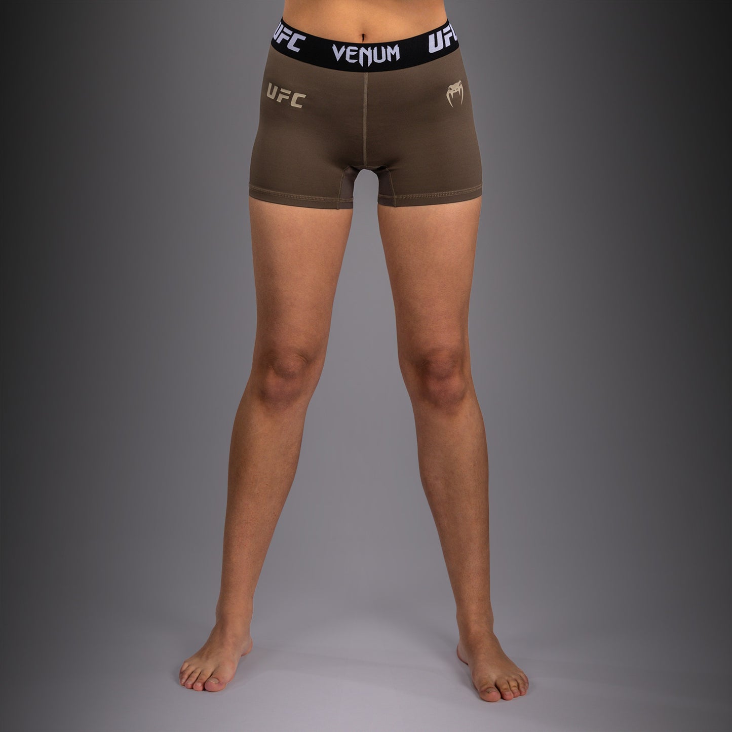 Short de Compression Technique pour Femme Venum UFC Unity by Venum Authentic Fight Week - Marron