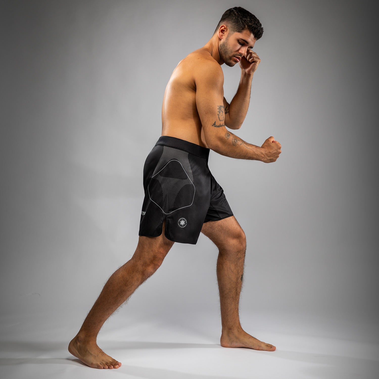 Short de Combat Venum Nexus – Noir/Argent - product-type_Shorts de MMA
