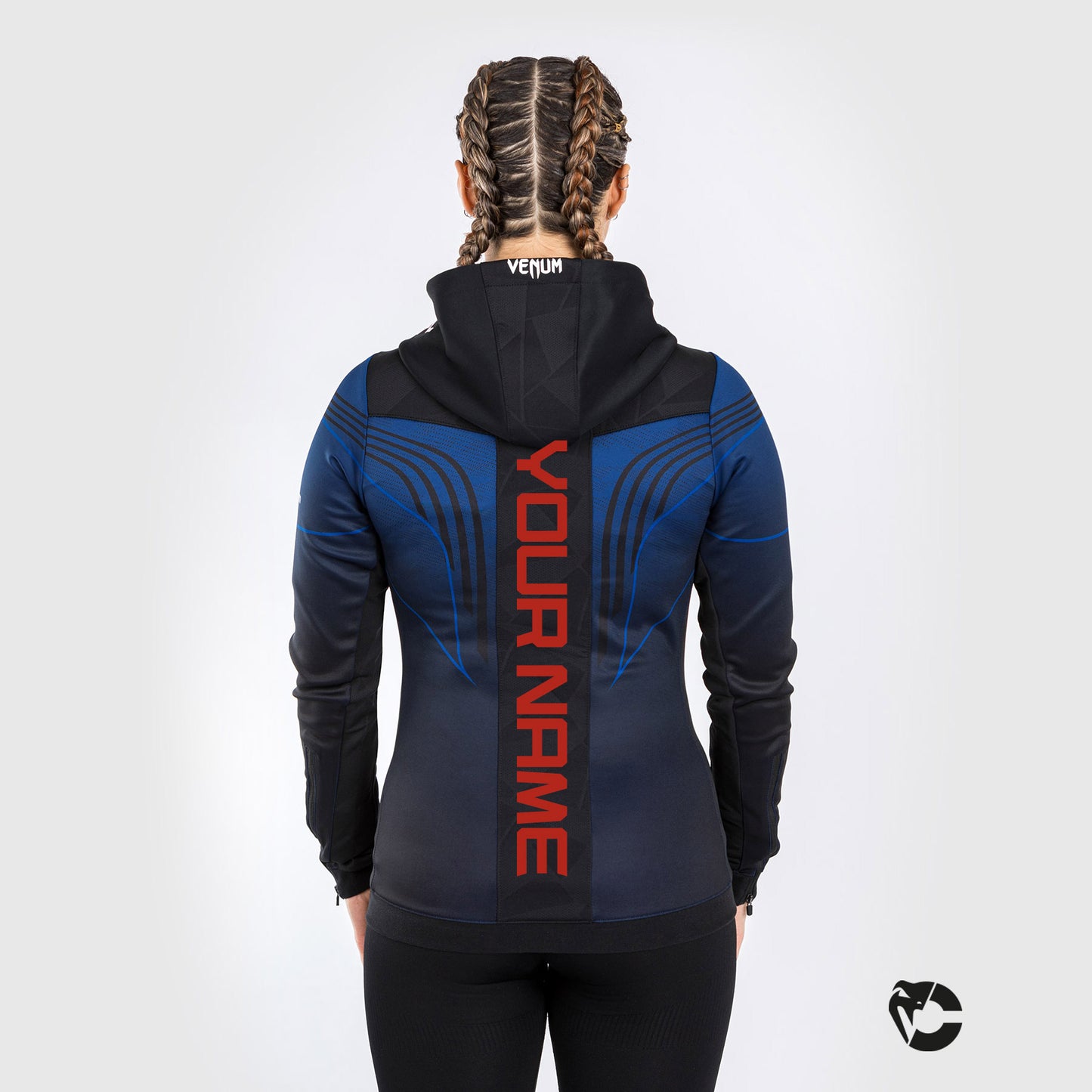 Sweatshirt à Capuche Femme Personnalisé Walkout UFC Venum Authentic Fight Night 2.0 - Midnight Edition - product-type_Vestes