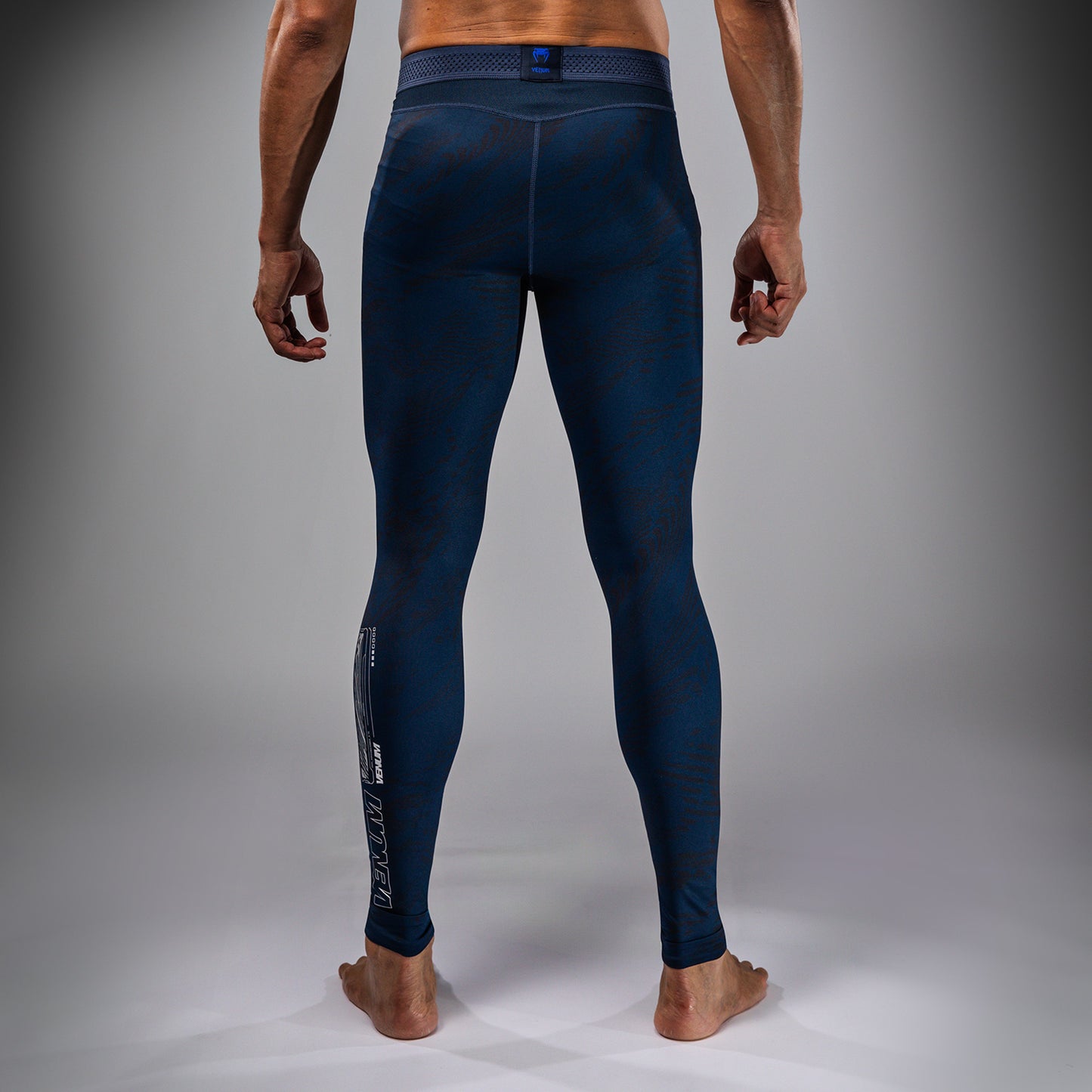 Leggings Performance pour Hommes UFC Fusion by Venum Fight Week - Bleu Océanique - product-type_Pantalons de Compression