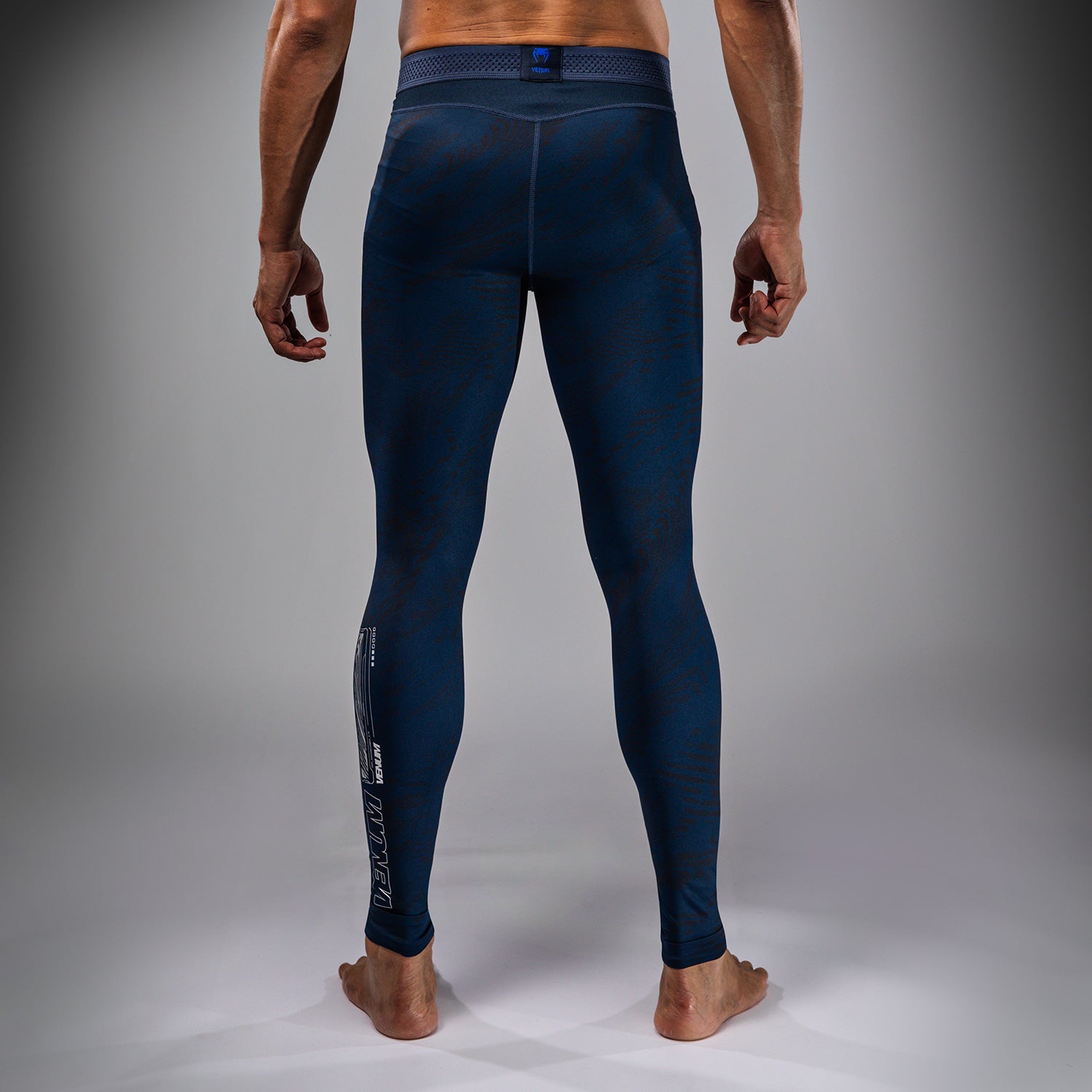 Leggings Performance pour Hommes UFC Fusion by Venum Fight Week - Bleu Océanique - product-type_Pantalons de Compression