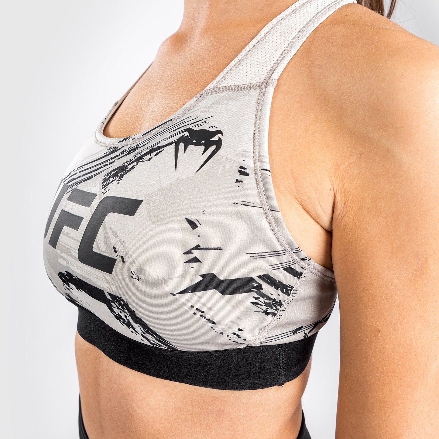 Brassière de Sport Venum UFC Authentic Fight Week 2.0 - Sable/Noir - product-type_Brassières de sport