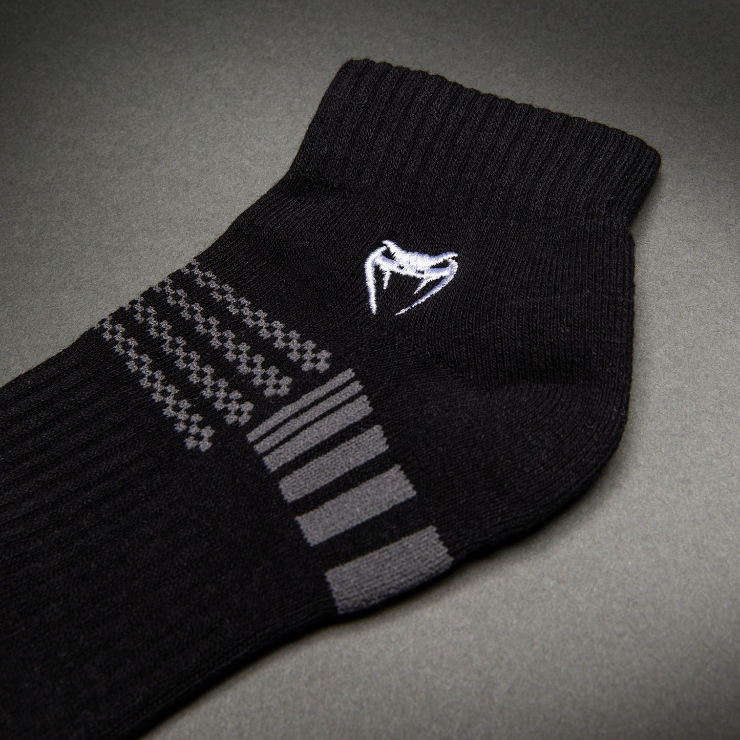 Pack de 3 Paires de Chaussettes Courtes Venum Vector - Noir/Gris - product-type_Chaussettes