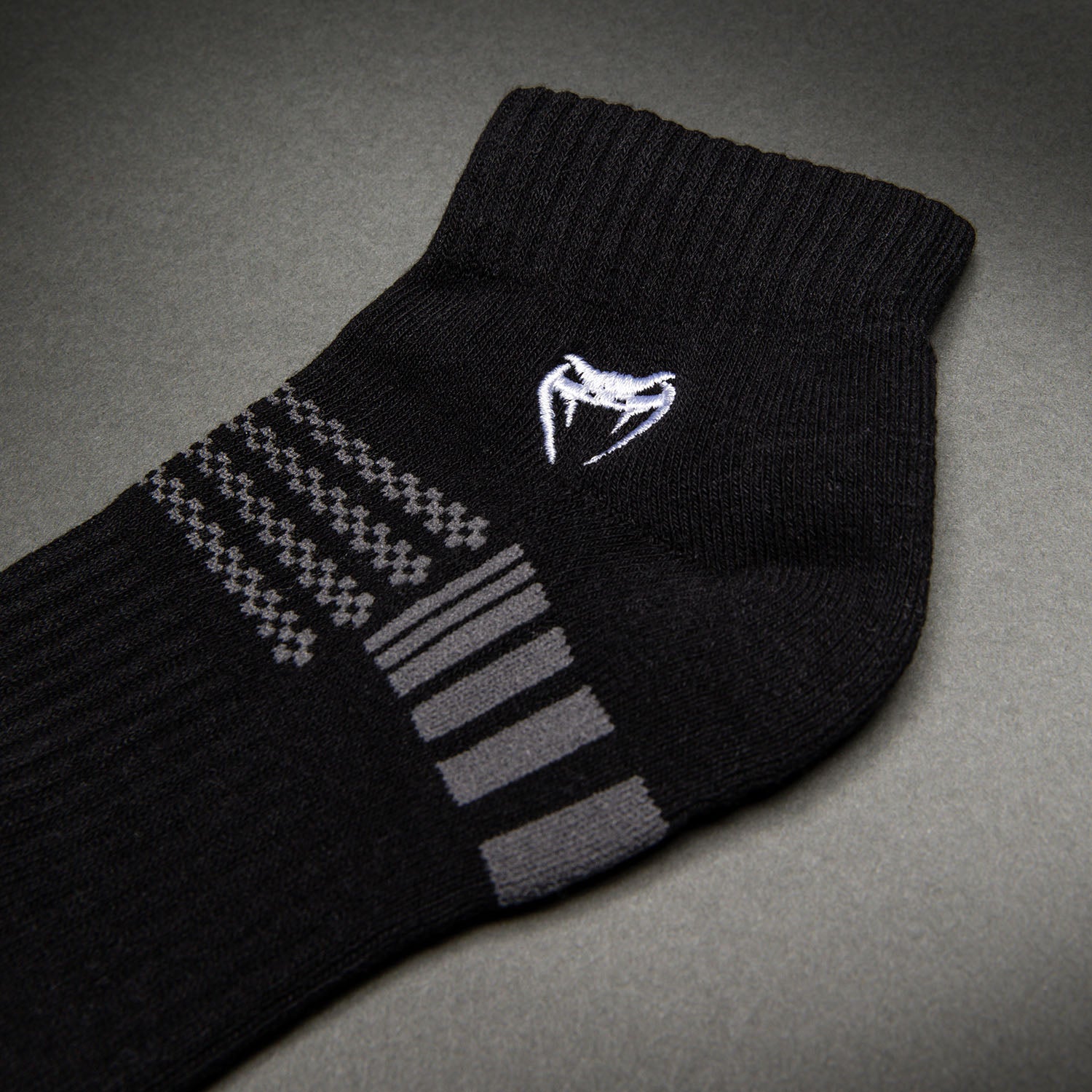 Pack de 3 Paires de Chaussettes Courtes Venum Vector - Noir/Gris - product-type_Chaussettes