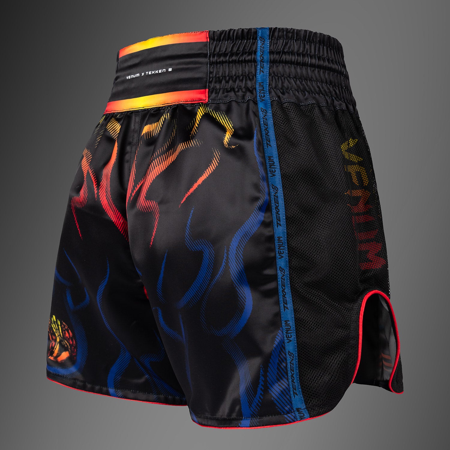 Short de Muay Thaï Yoshimitsu Venum x TEKKEN 8 - Noir/Orange - product-type_Shorts de Muay Thai