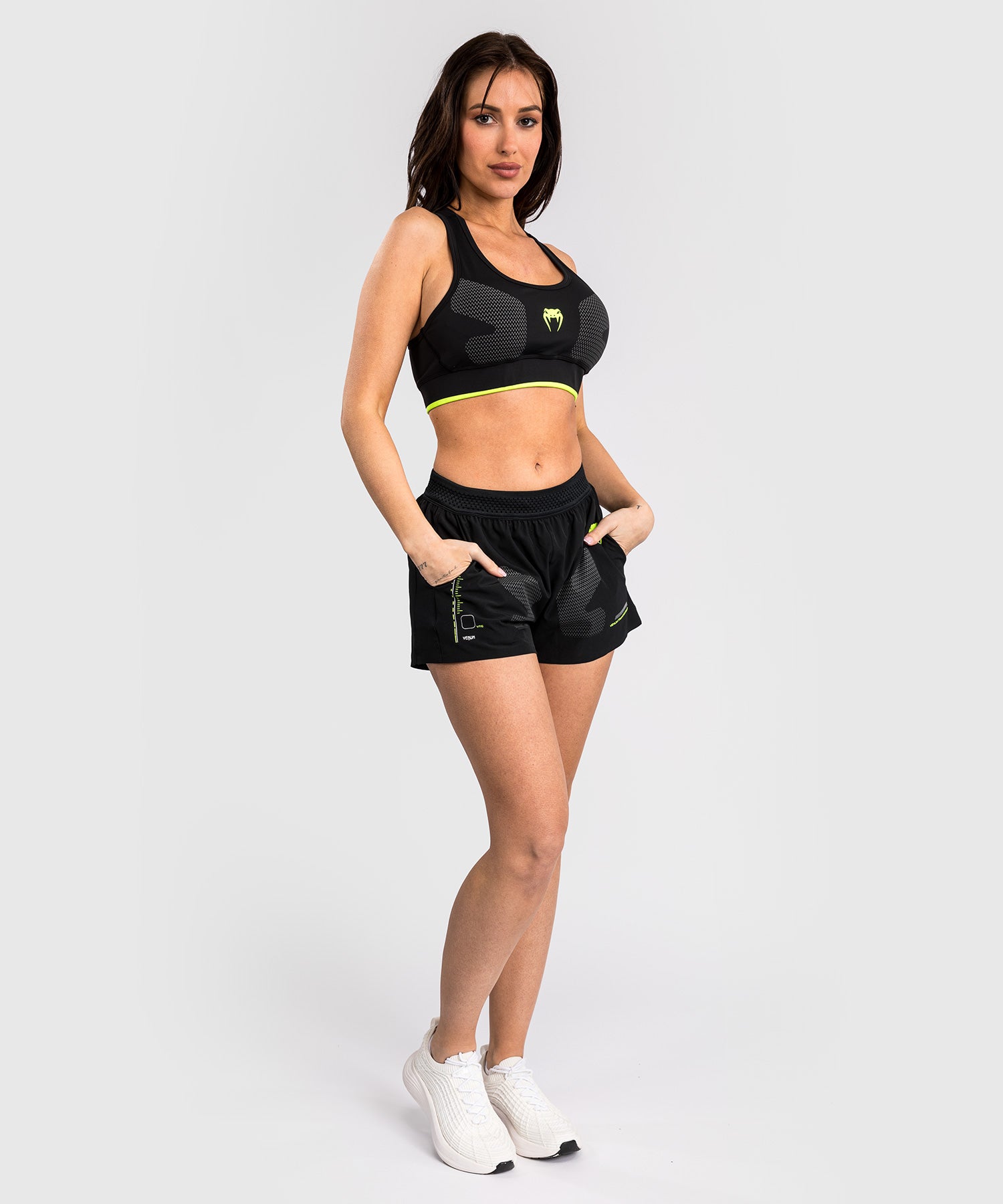 Brassière de sport Venum Training Camp 4.0 - Noir/Vert Fluo - product-type_Brassières de sport