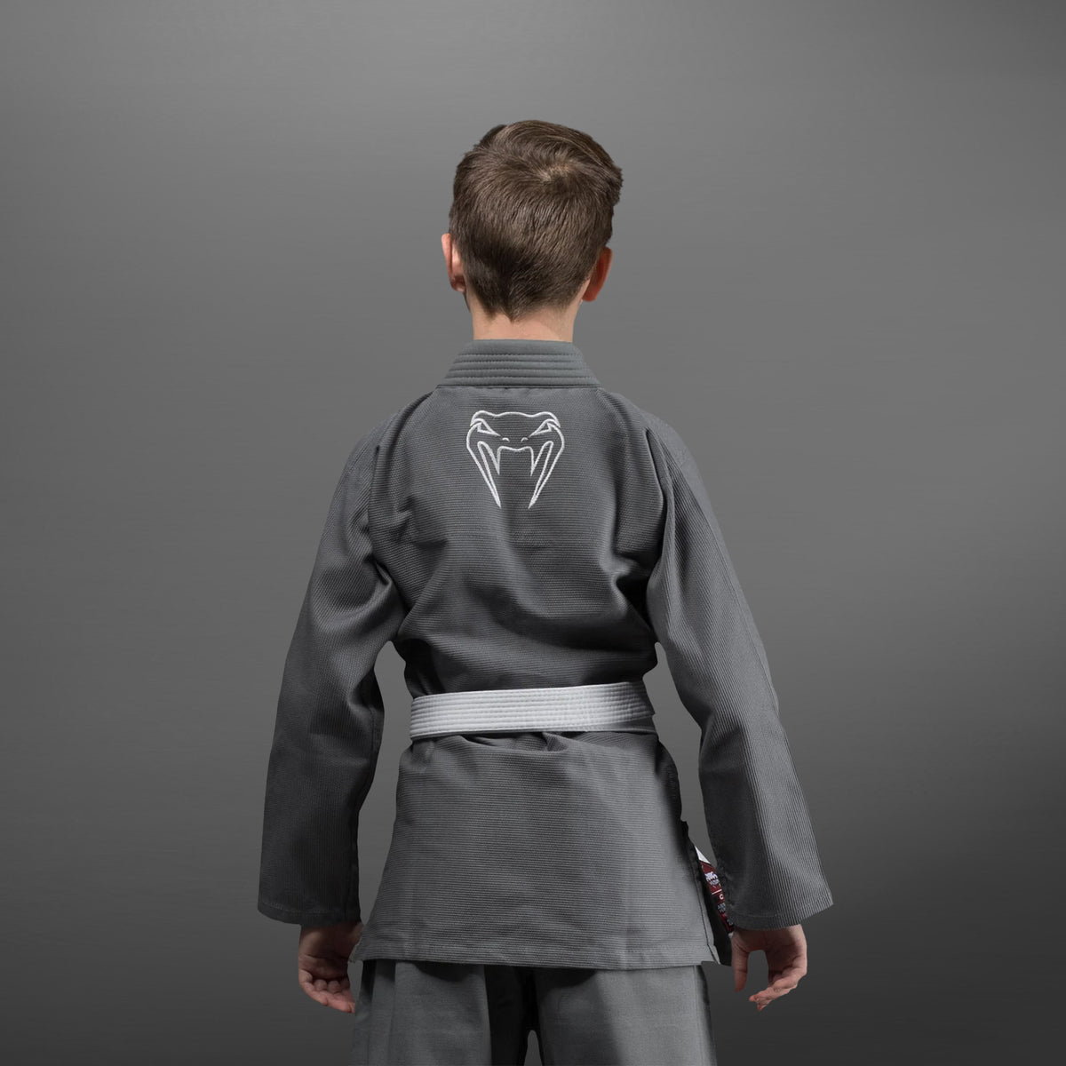 Progress Jiu Jitsu Kids IBJJF Graded BJJ Belts Gris-Noir Progress Jiu Jitsu Kids IBJJF Graded BJJ Belts Gris-Noir