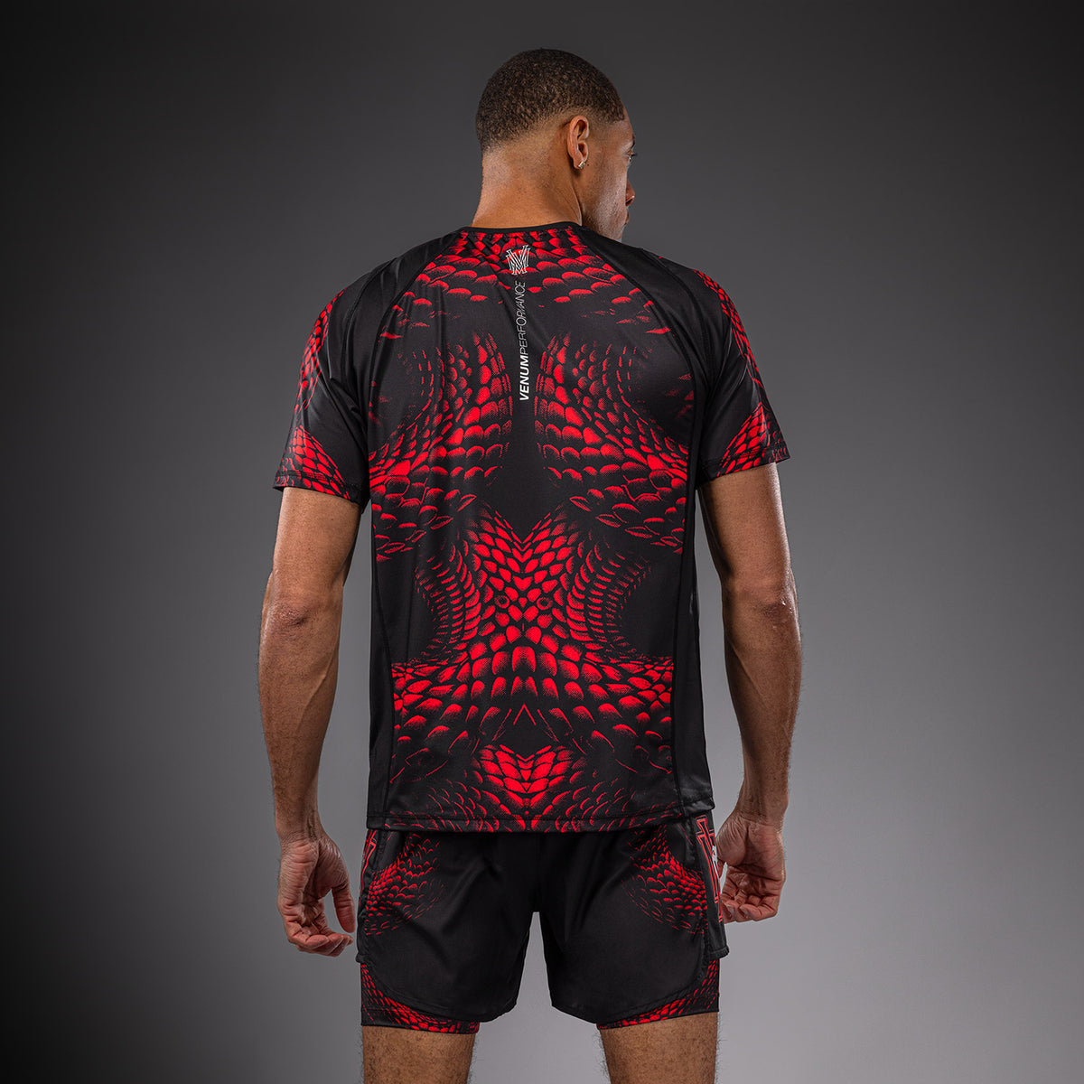 T-shirt Dry Tech Venum Matupa - Noir/Rouge/Argent - product-type_T-Shirts Dry Tech