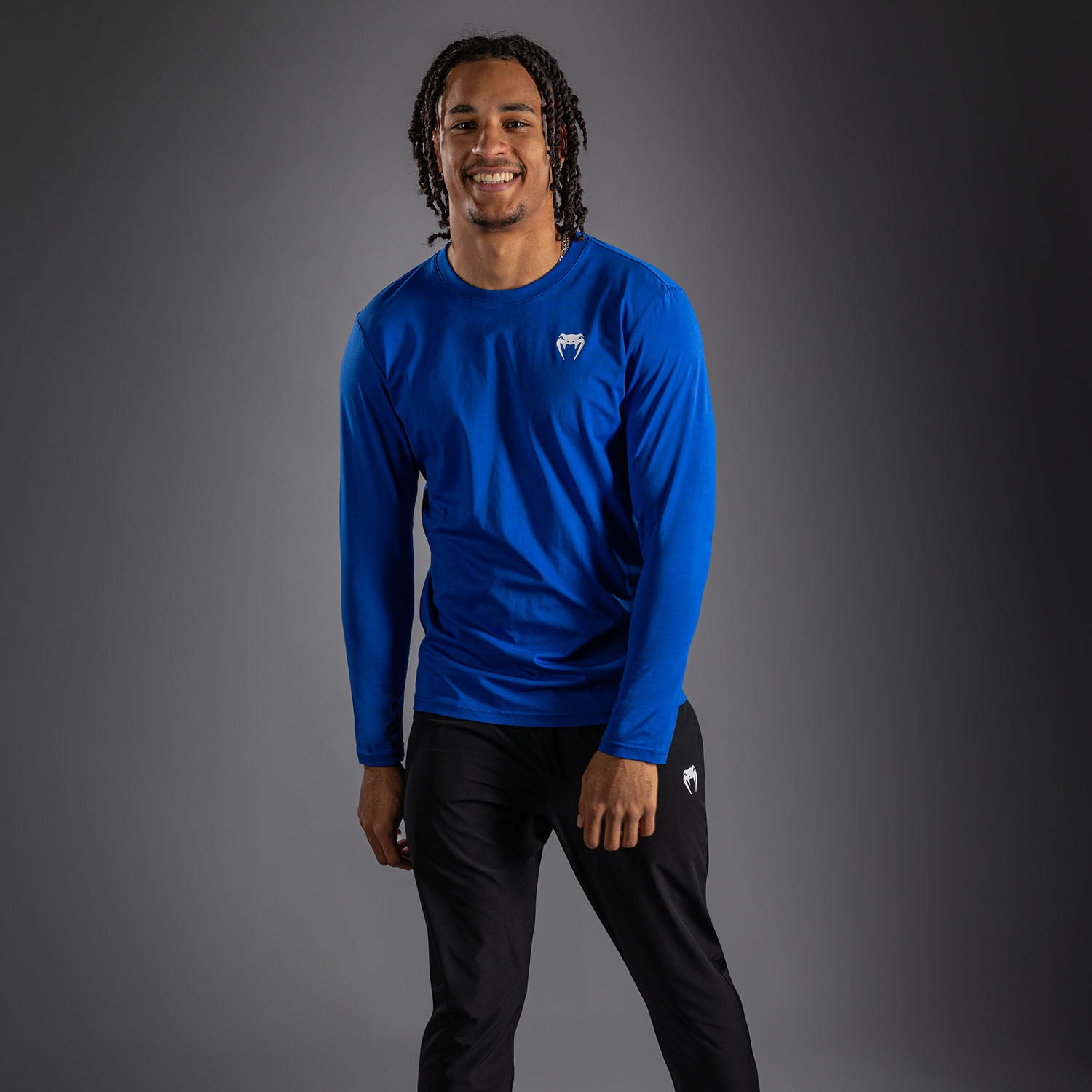 T-shirt à manches Longues Venum Lineup - Bleu Royal/Blanc - product-type_T-Shirts