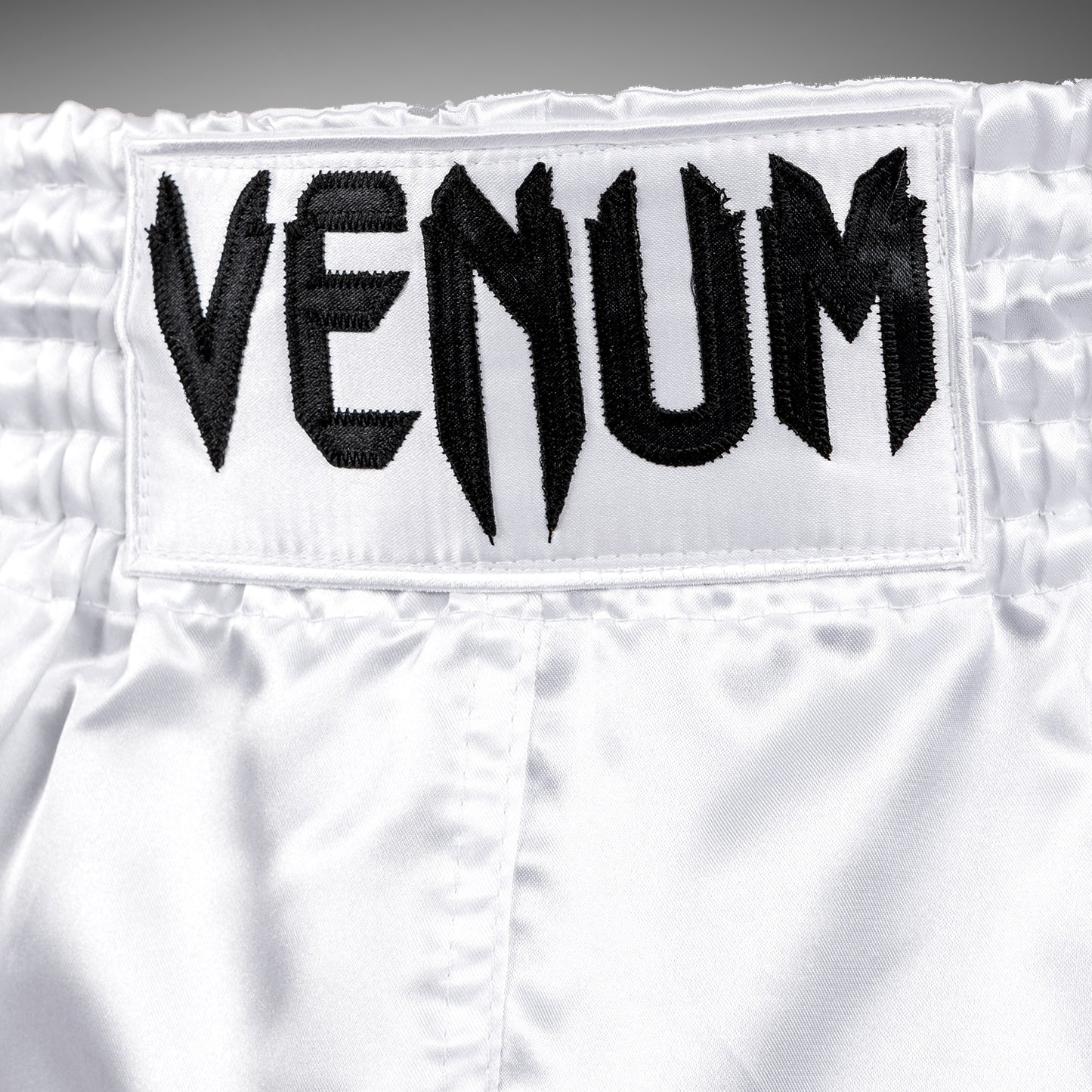 Short de Muay Thai Venum Classic - Blanc/Noir - product-type_Shorts de Muay Thai