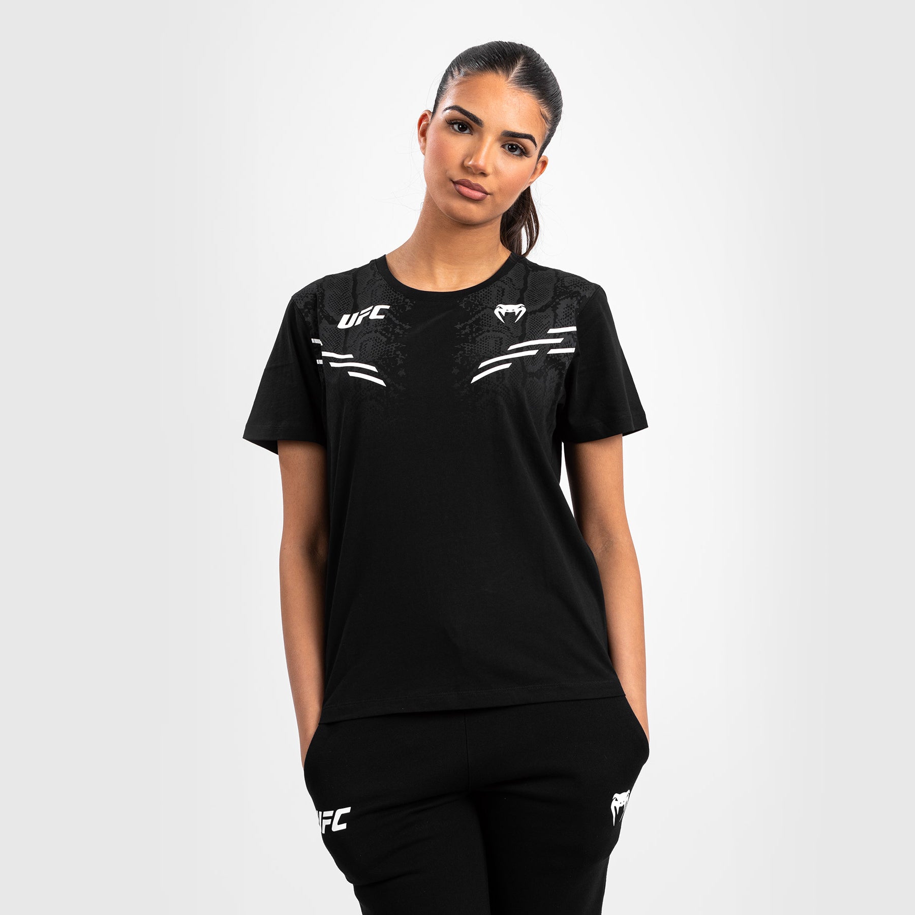 T-shirt à manches courtes pour Femmes UFC Adrenaline by Venum Replica - Noir - product-type_T-Shirts